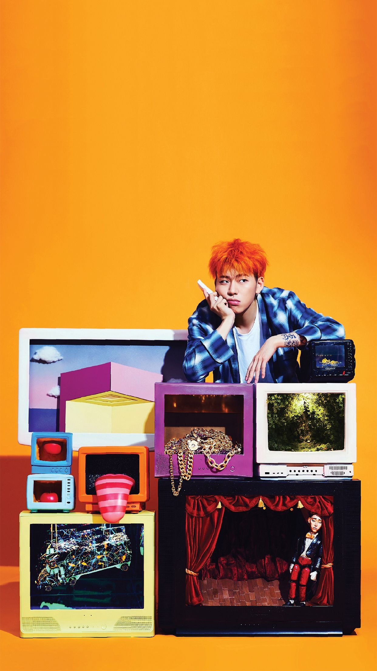 Zico, Rapper, Block B, Wallpaper phone, 1250x2210 HD Phone