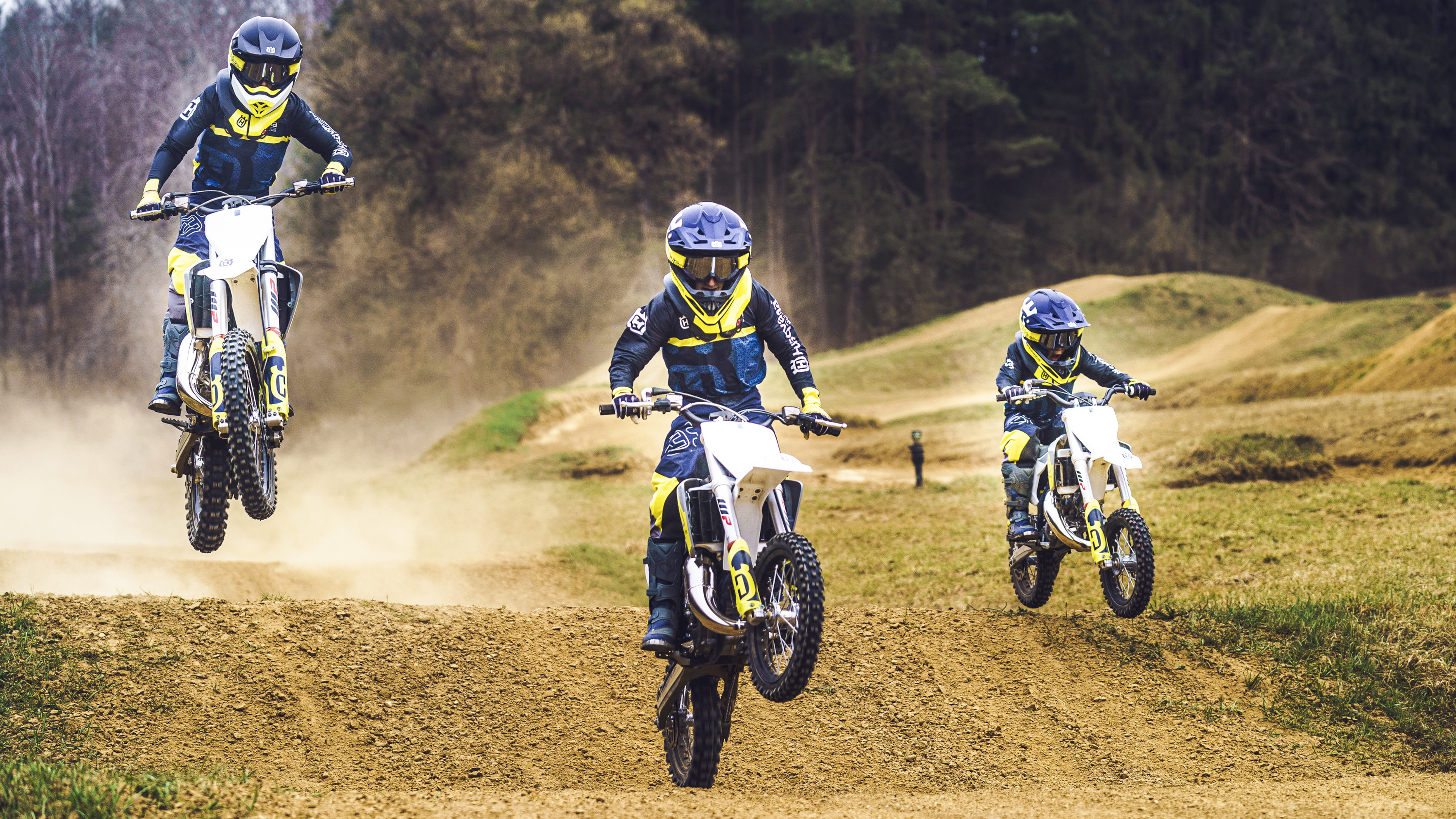 Husqvarna TC 85, Minicycle motocross, New model, Impressive performance, 3840x2160 4K Desktop