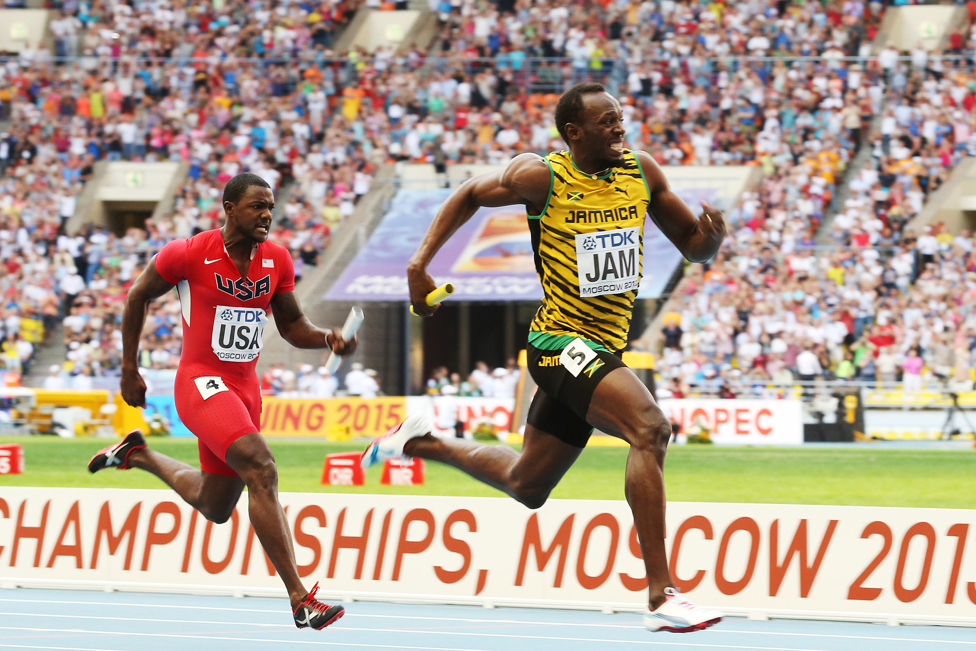 Usain Bolt, Justin Gatlin Wallpaper, 2000x1340 HD Desktop