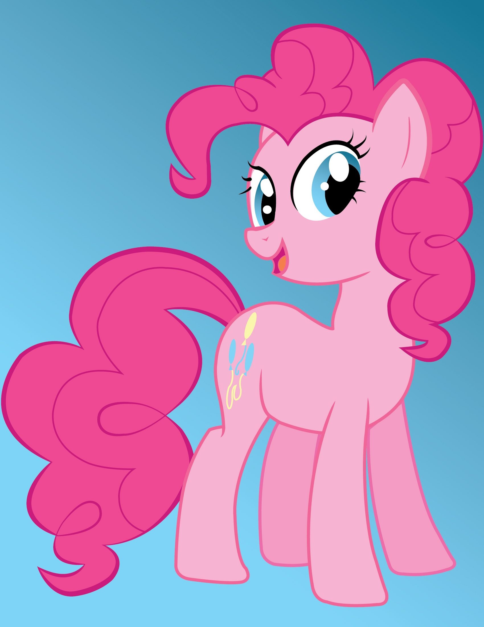 Pinkie Pie, My Little Pony: Friendship is Magic, Pinkie Pie cutie mark, HD Phone wallpaper