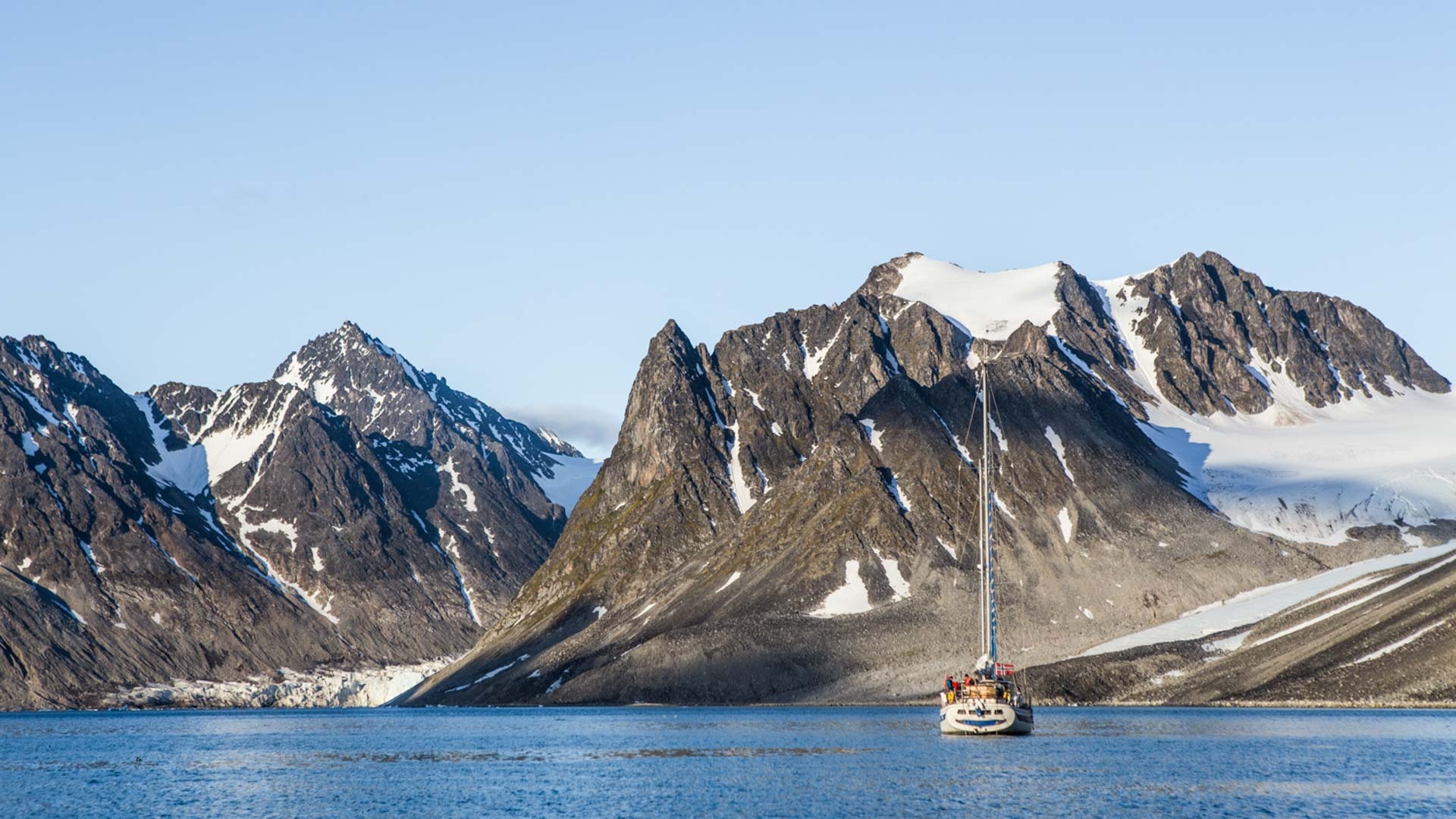 Spitsbergen National Park, Norway hiking, Ski tours, Outdoor adventures, 1920x1080 Full HD Desktop