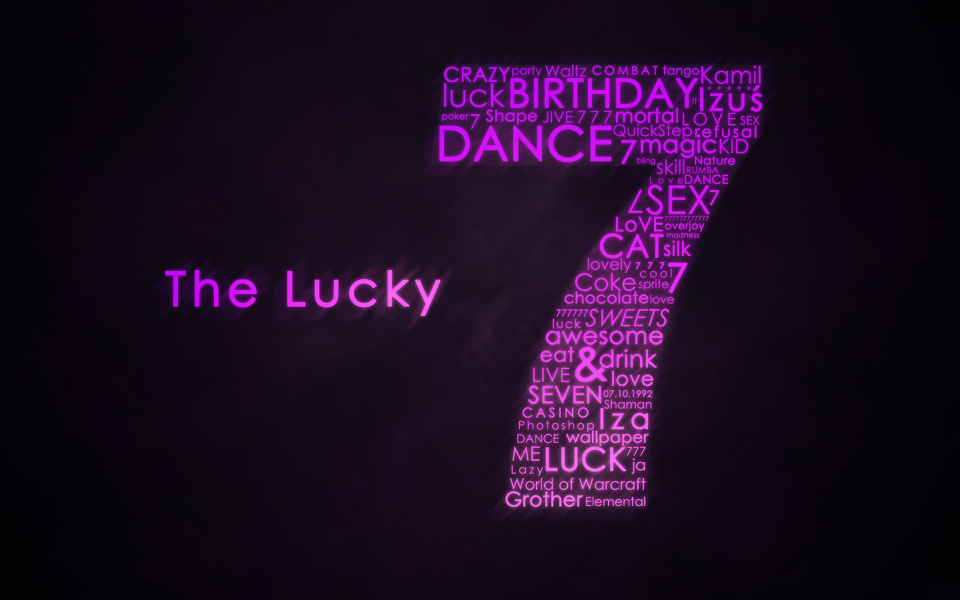 Lucky wallpaper, Fortune's favor, Positive vibes, Serendipitous moments, 1920x1200 HD Desktop