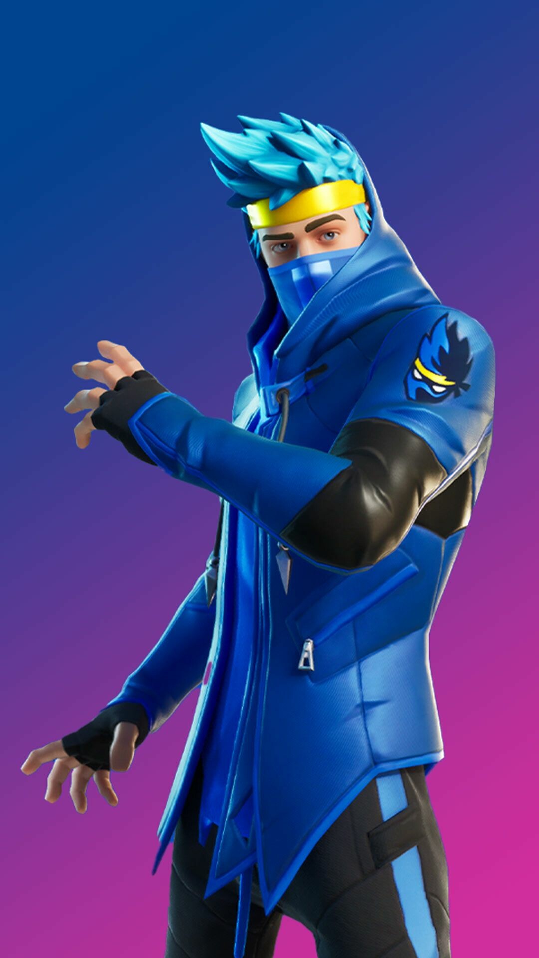 Ninja, Fortnite Wallpaper, 1080x1920 Full HD Phone