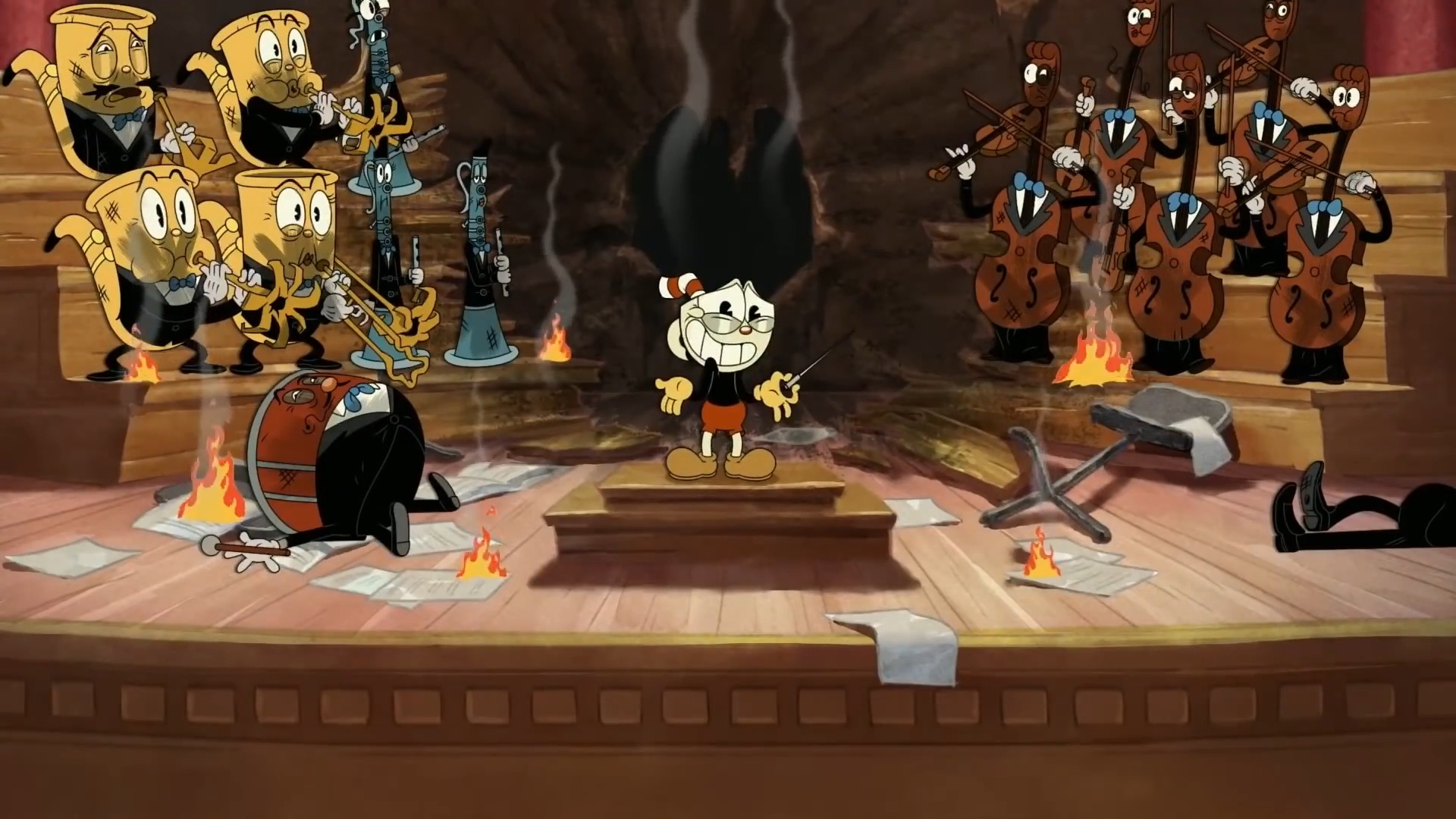The Cuphead Show!, Trailer release, Gaming blog, Exciting news, 1920x1080 Full HD Desktop