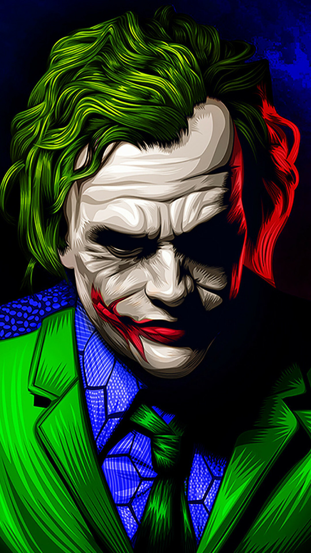 DC Villain, Joker, 4K HD wallpapers, 1080x1920 Full HD Phone