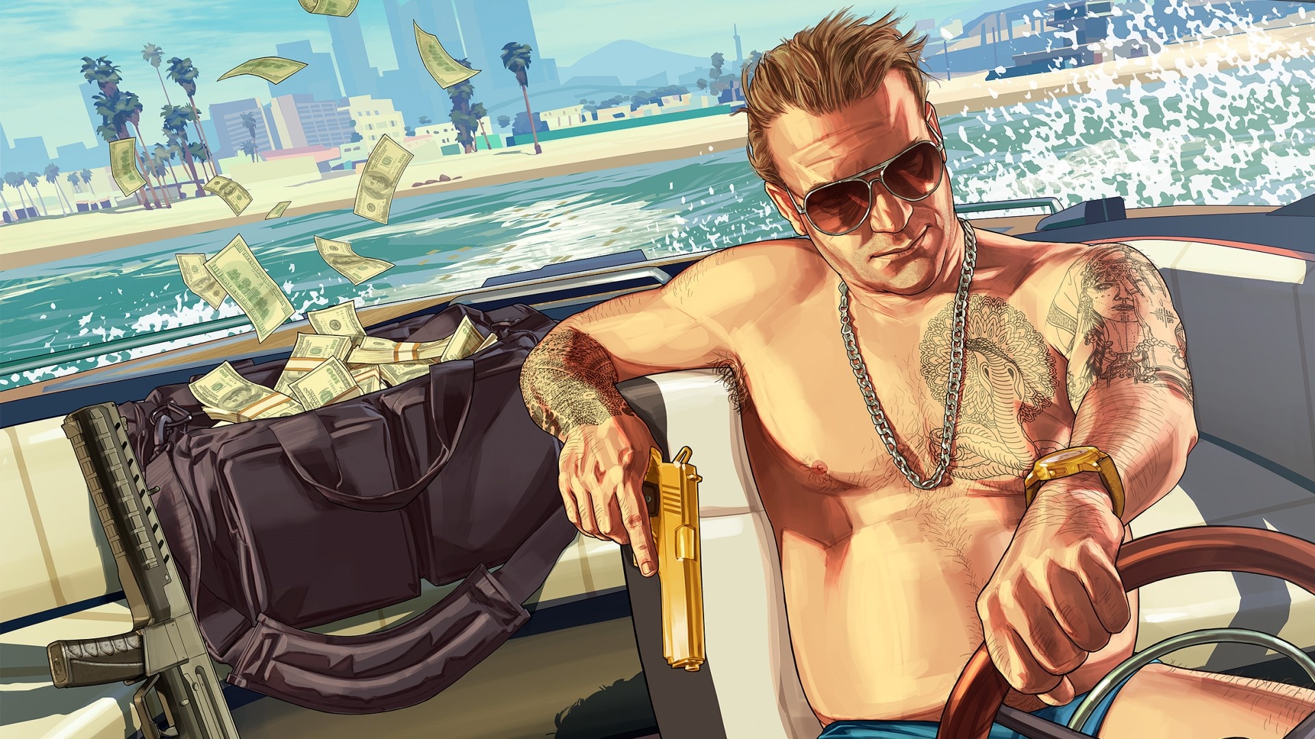 GTA 6 latest news, Rockstar's crime adventure, Gaming update, PC Gamer source, 1920x1080 Full HD Desktop