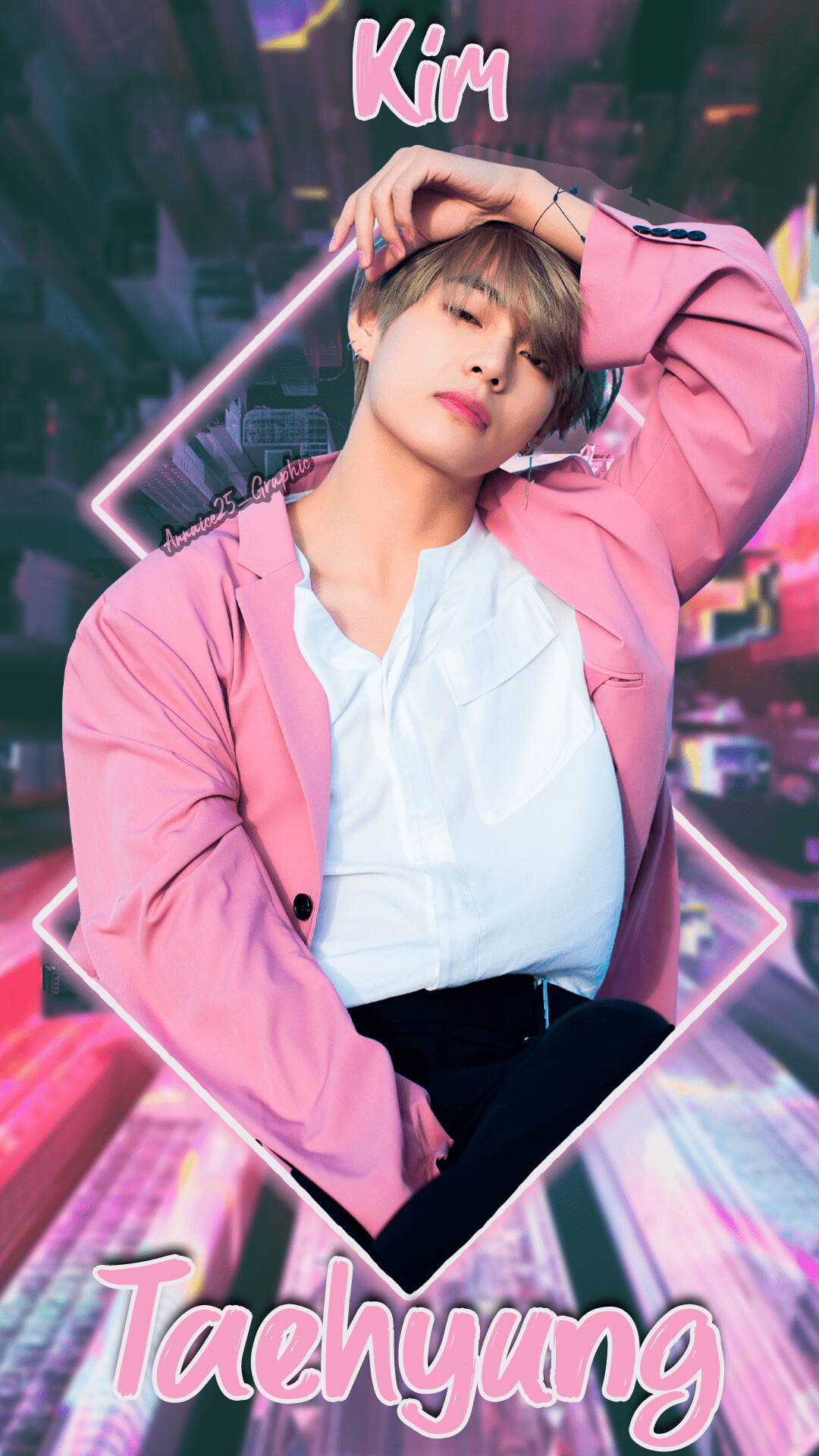 V (BTS), Music artist, Taehyung wallpaper, Fascinating idol, 1080x1920 Full HD Phone