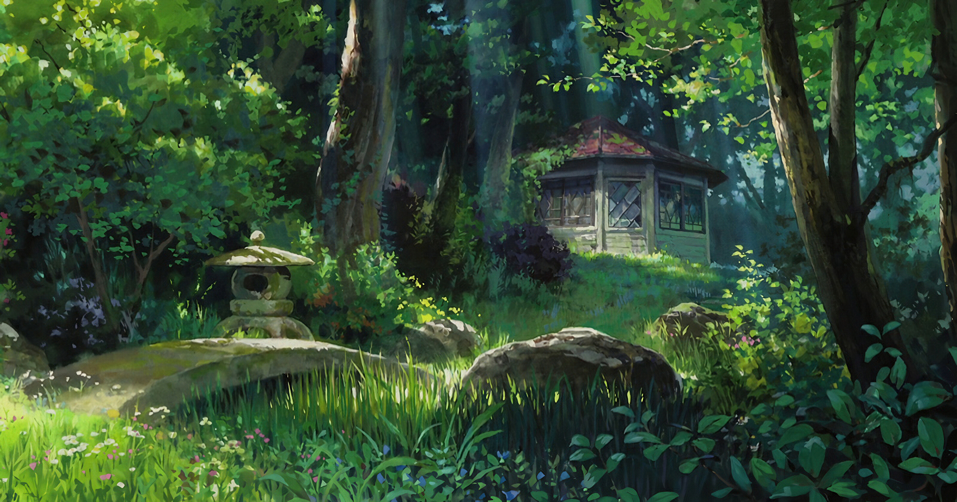 Studio Ghibli, Upscaled, Arrietty, Rwallpapers, 3200x1680 HD Desktop