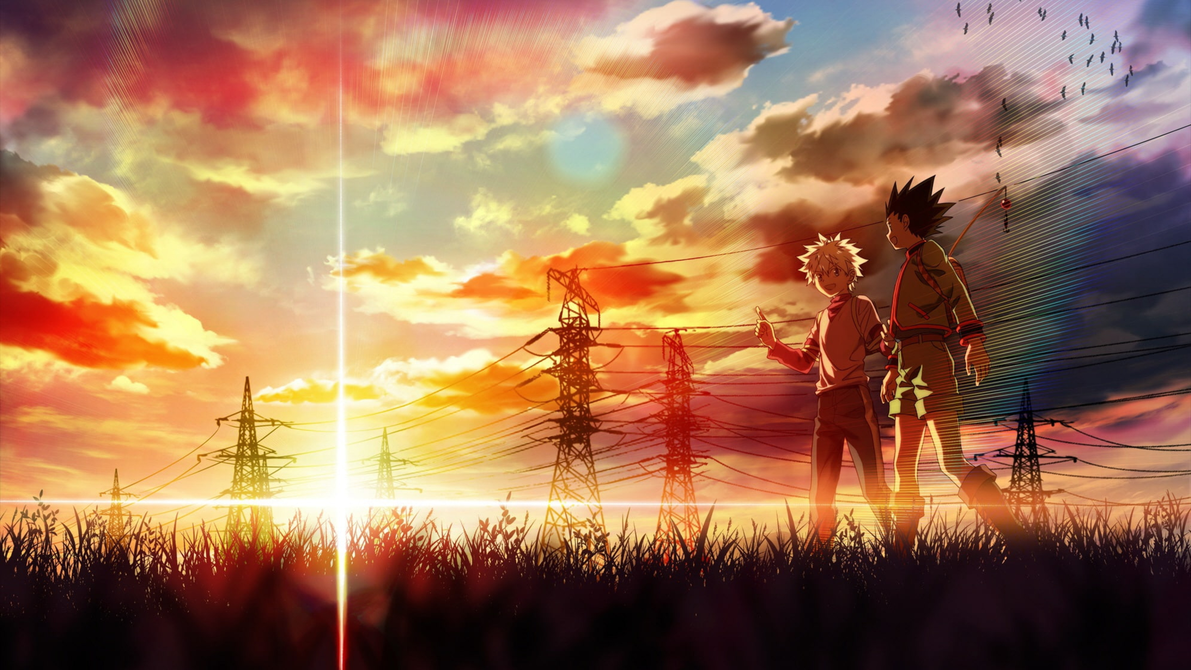 Killua Zoldyck, 4K wallpapers, Backgrounds, 3840x2160 4K Desktop