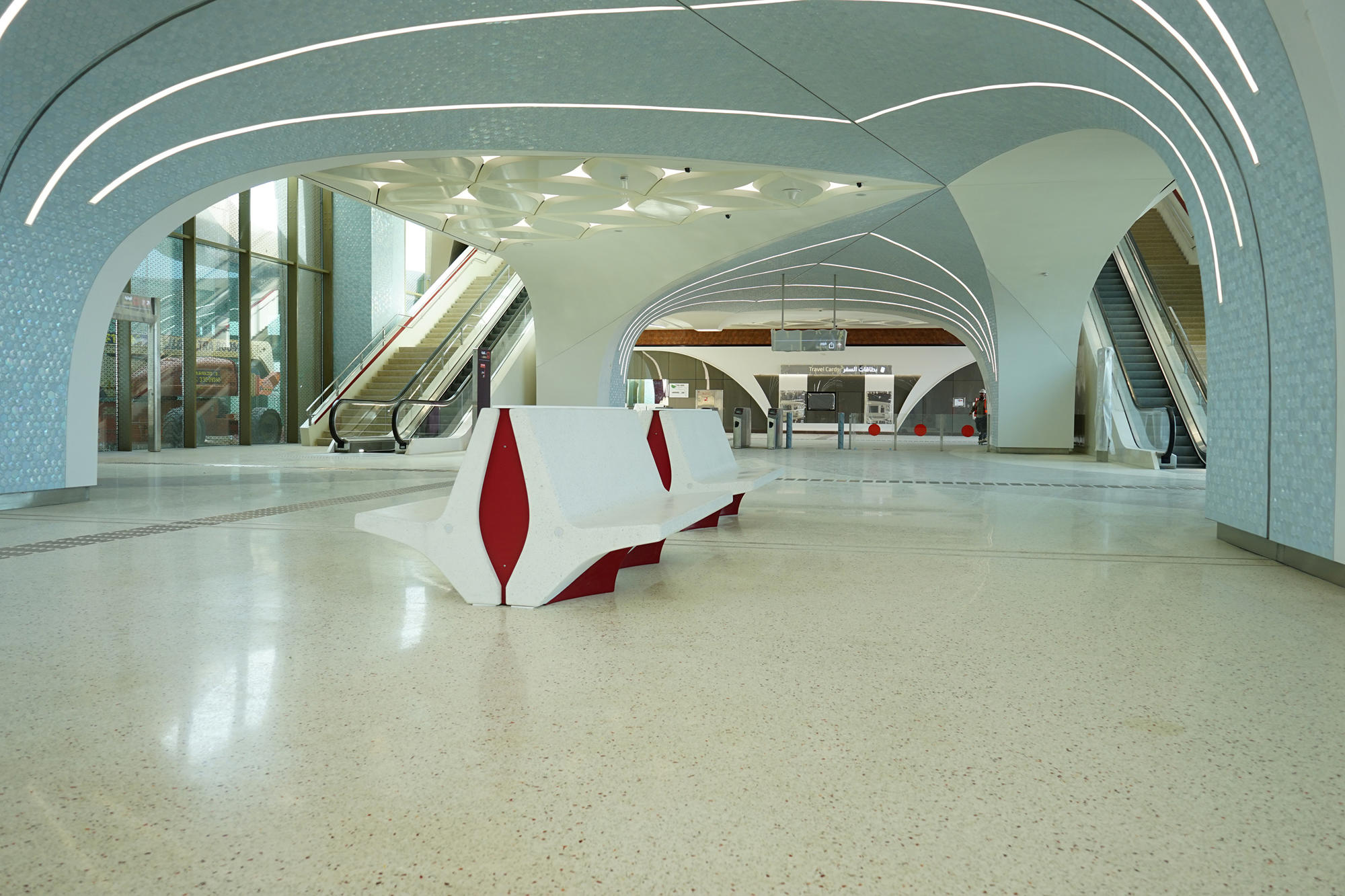 Doha, Qatar, Rail station design, Bellitalia, 2000x1340 HD Desktop