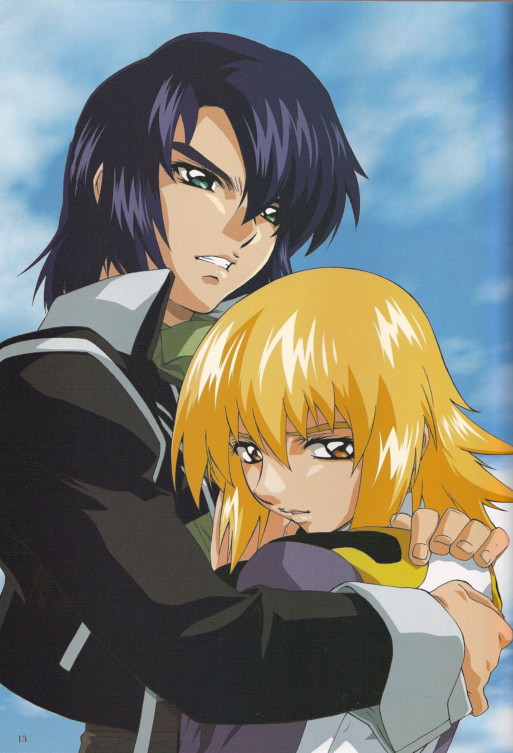 Cagalli Yula Athha and Athrun Zala, Gundam SEED Wallpaper, 1710x2500 HD Phone