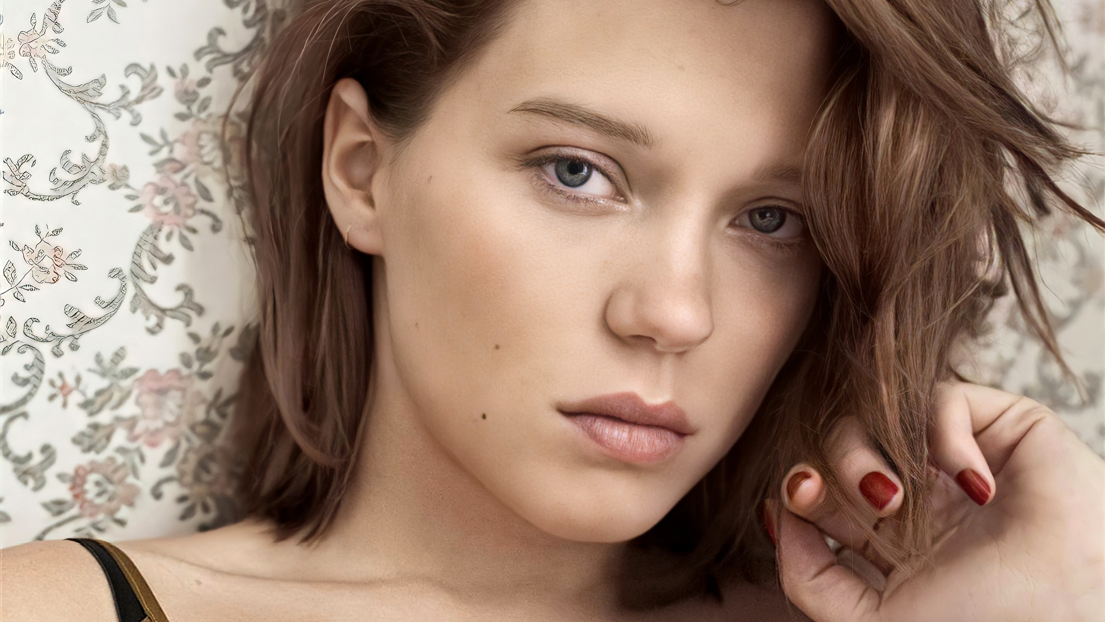 Lea Seydoux, French actress, People, 4K wallpaper, 3840x2160 4K Desktop