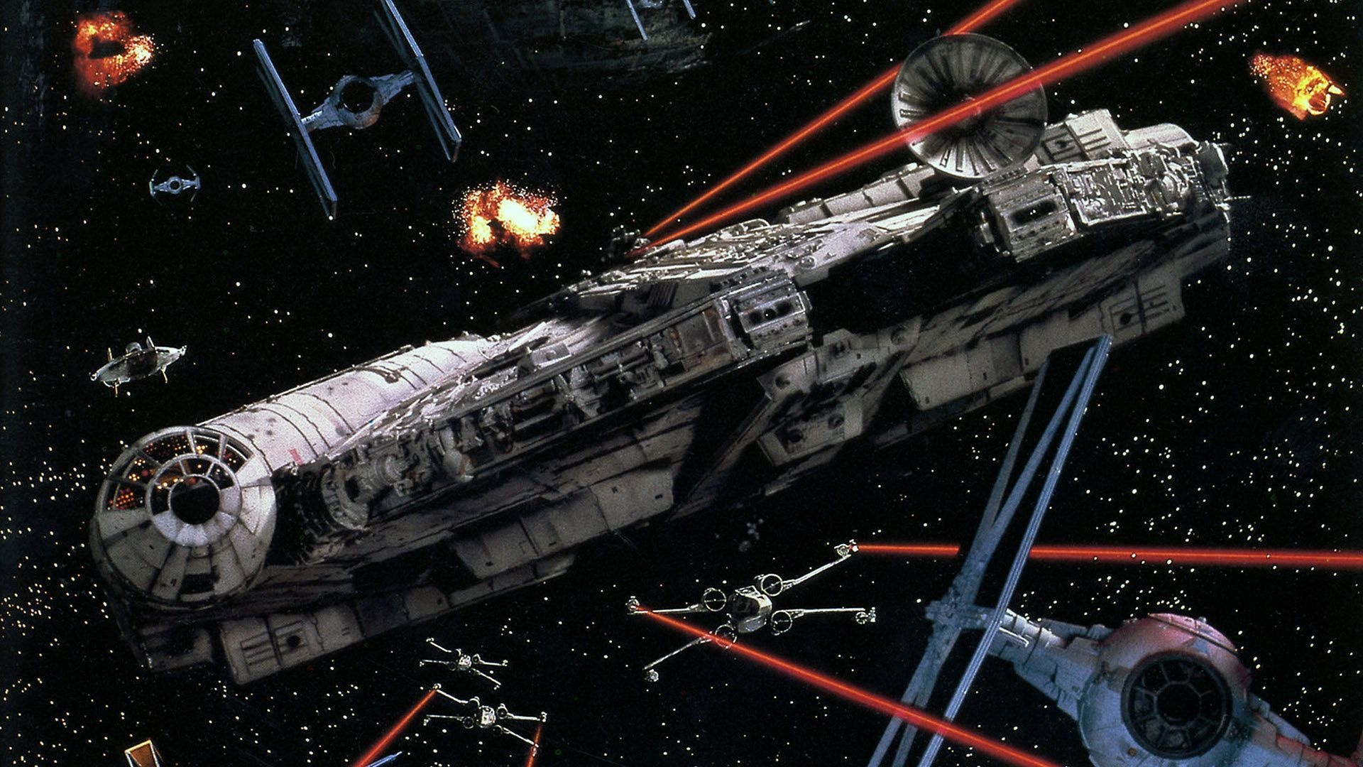 Return of the Jedi, HD wallpapers, Star Wars ships, Epic storytelling, 1920x1080 Full HD Desktop