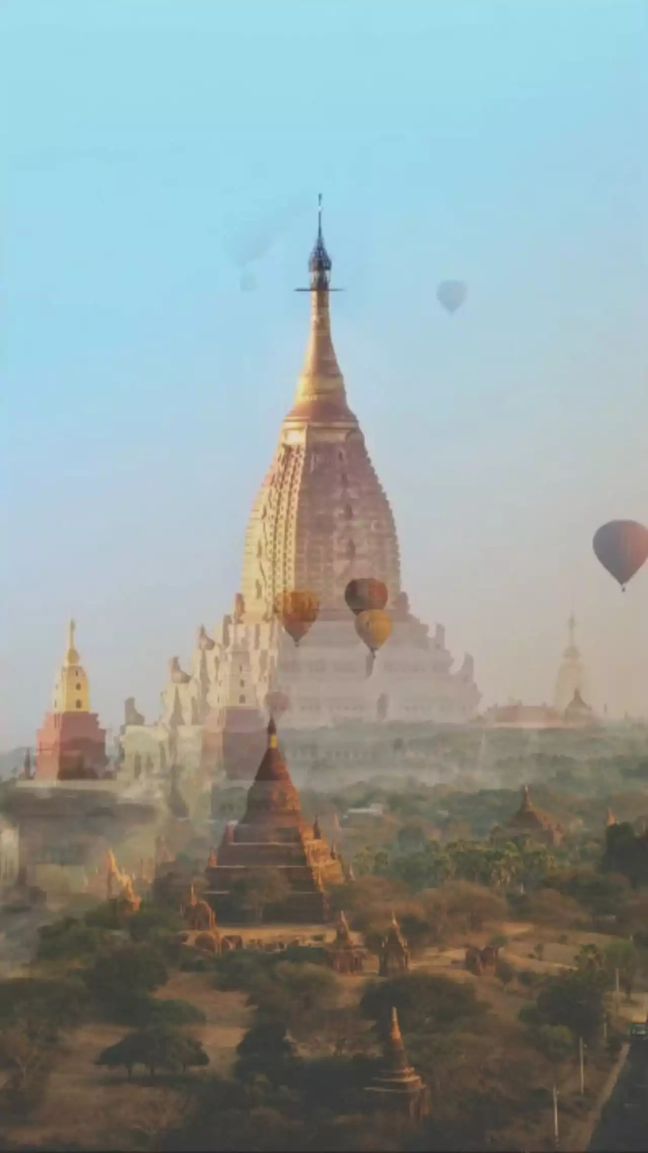 Mesmerising Myanmar, Bagan sights, Experiential travel, Incredible memories, 1280x2280 HD Phone