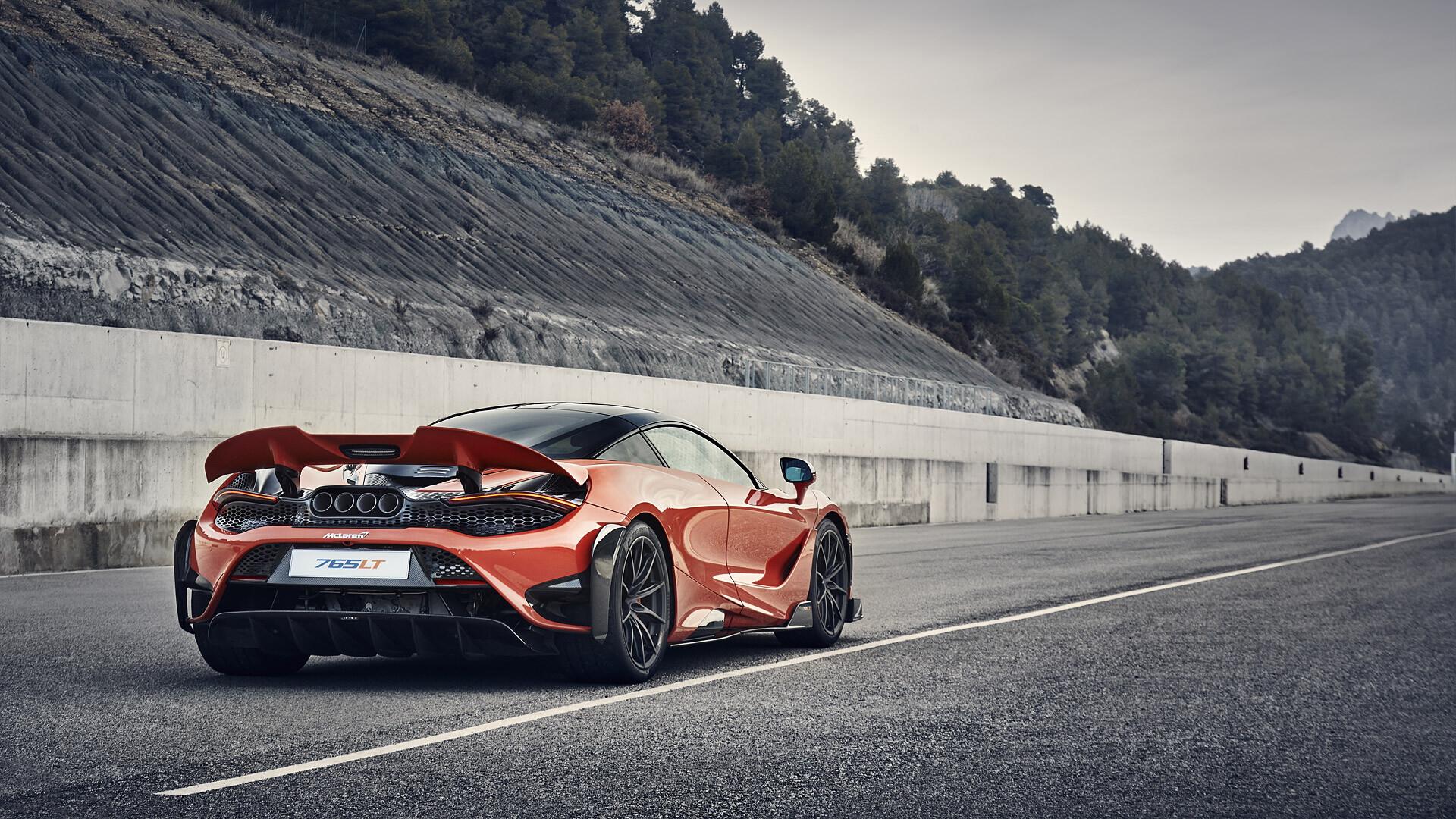 McLaren image, 2021 car, Eye-catching color, Open road adventure, 1920x1080 Full HD Desktop