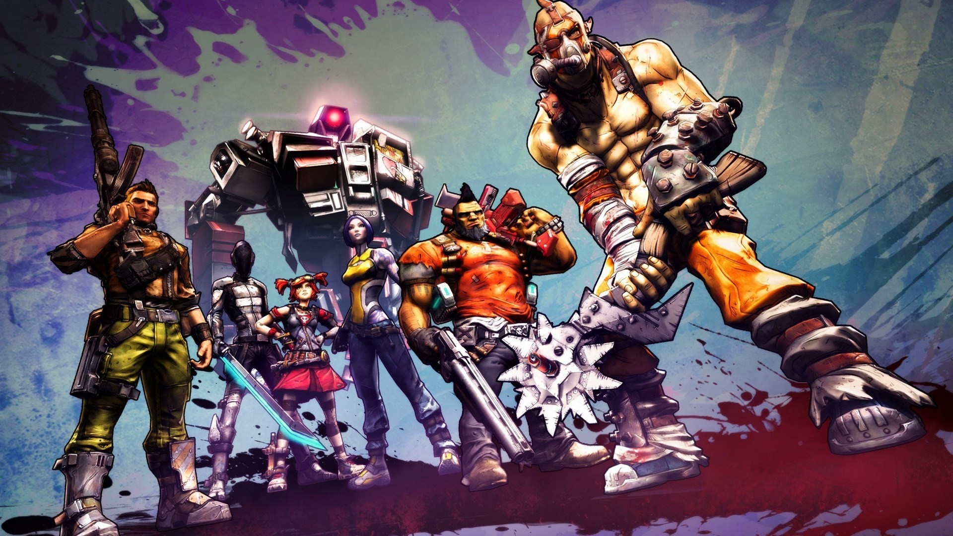 Borderlands psycho wallpaper, Artistic imagery, 1920x1080 Full HD Desktop