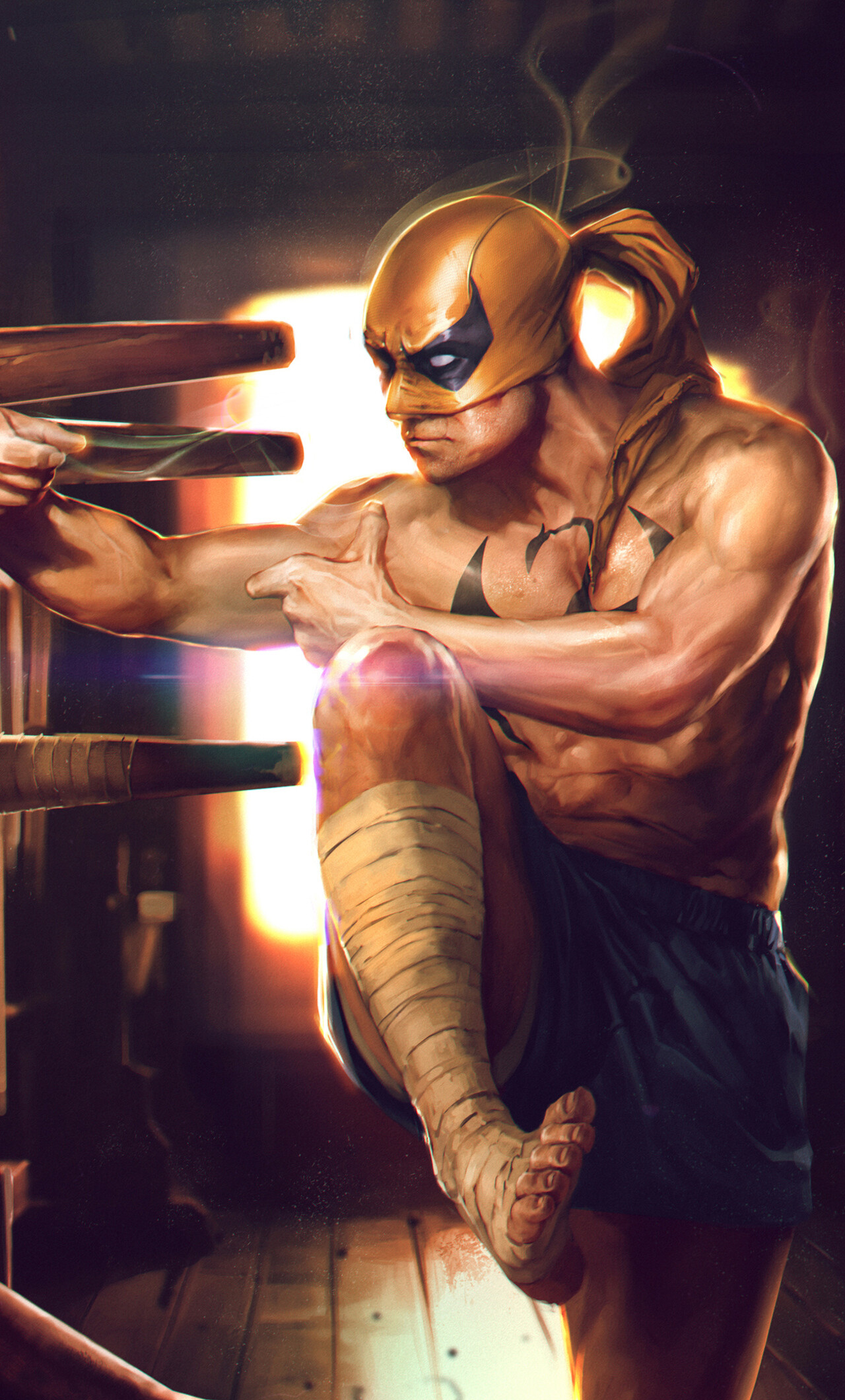 Iron Fist character, HD wallpapers, Images, Photos, 1280x2120 HD Phone