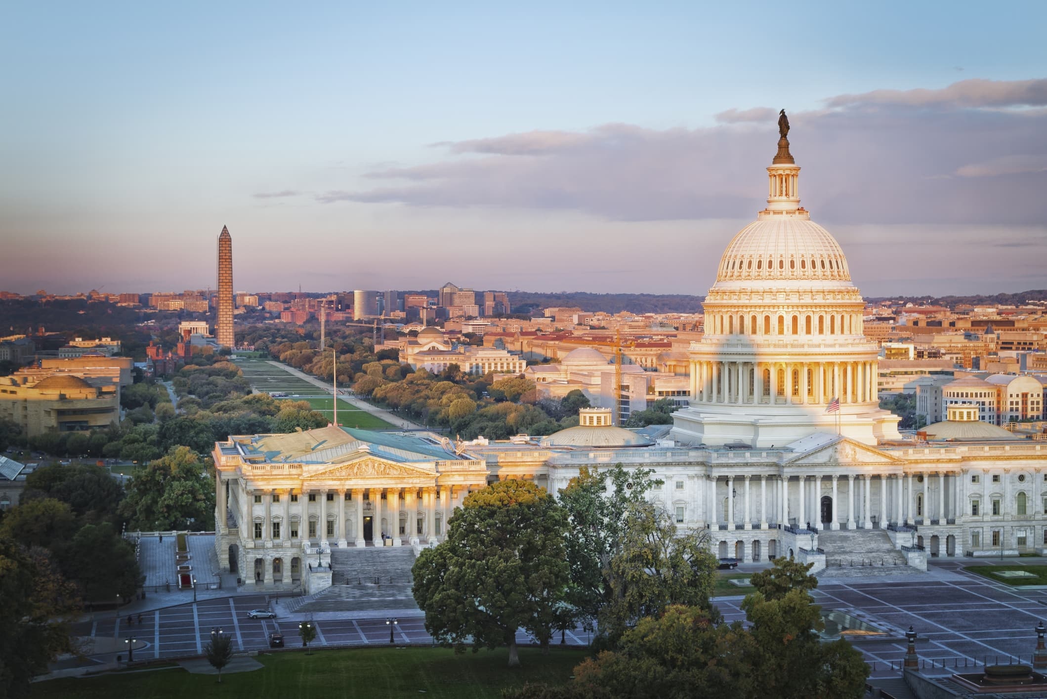 Washington DC Skyline, Travels, Pension plans, Lawmakers, 2120x1420 HD Desktop