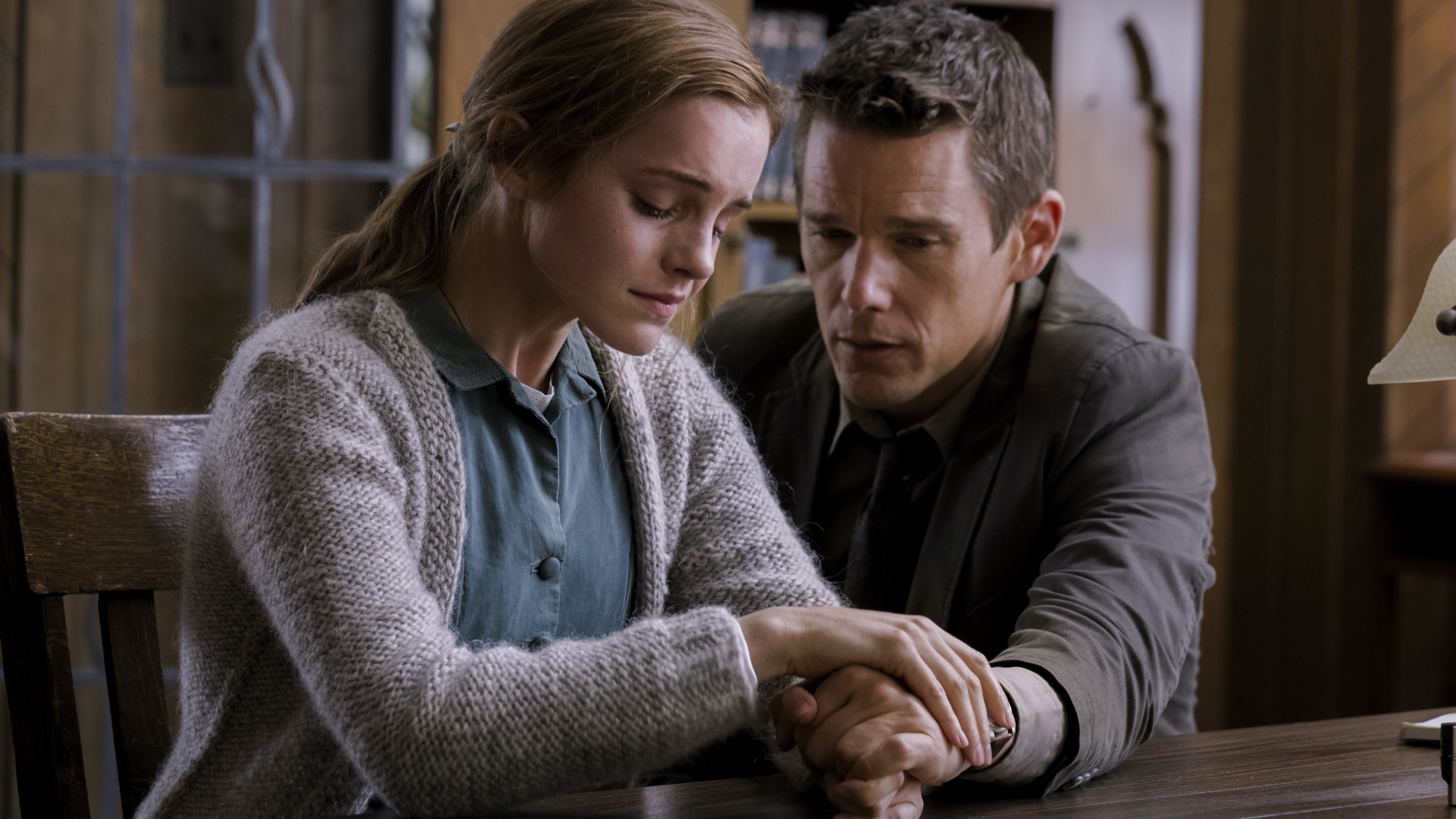 Regression movie, Ethan Hawke, Emma Watson, Best movie of 2015, 3840x2160 4K Desktop