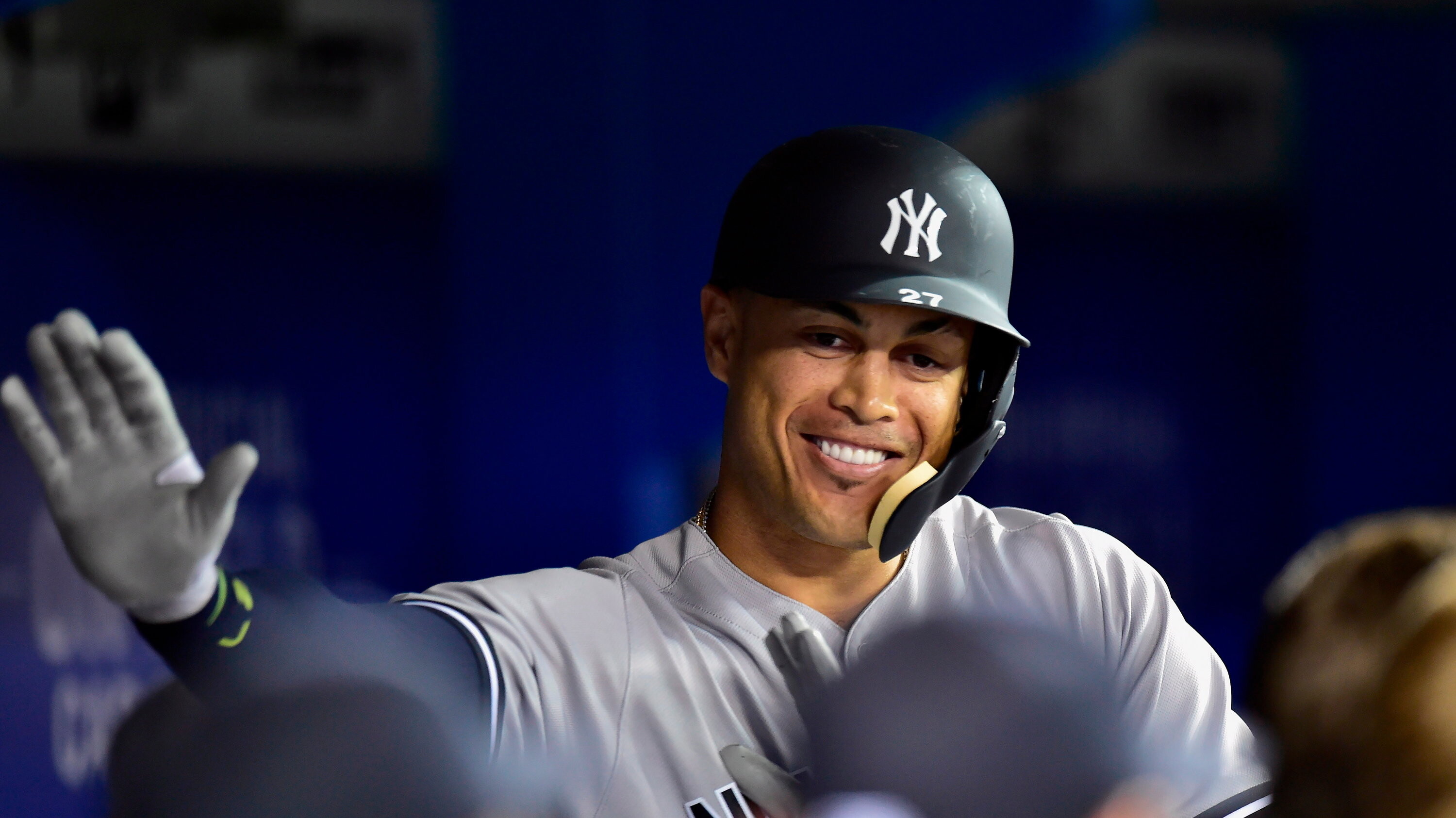 Giancarlo Stanton, Letting go, Embracing identity, New York Times, 3000x1690 HD Desktop