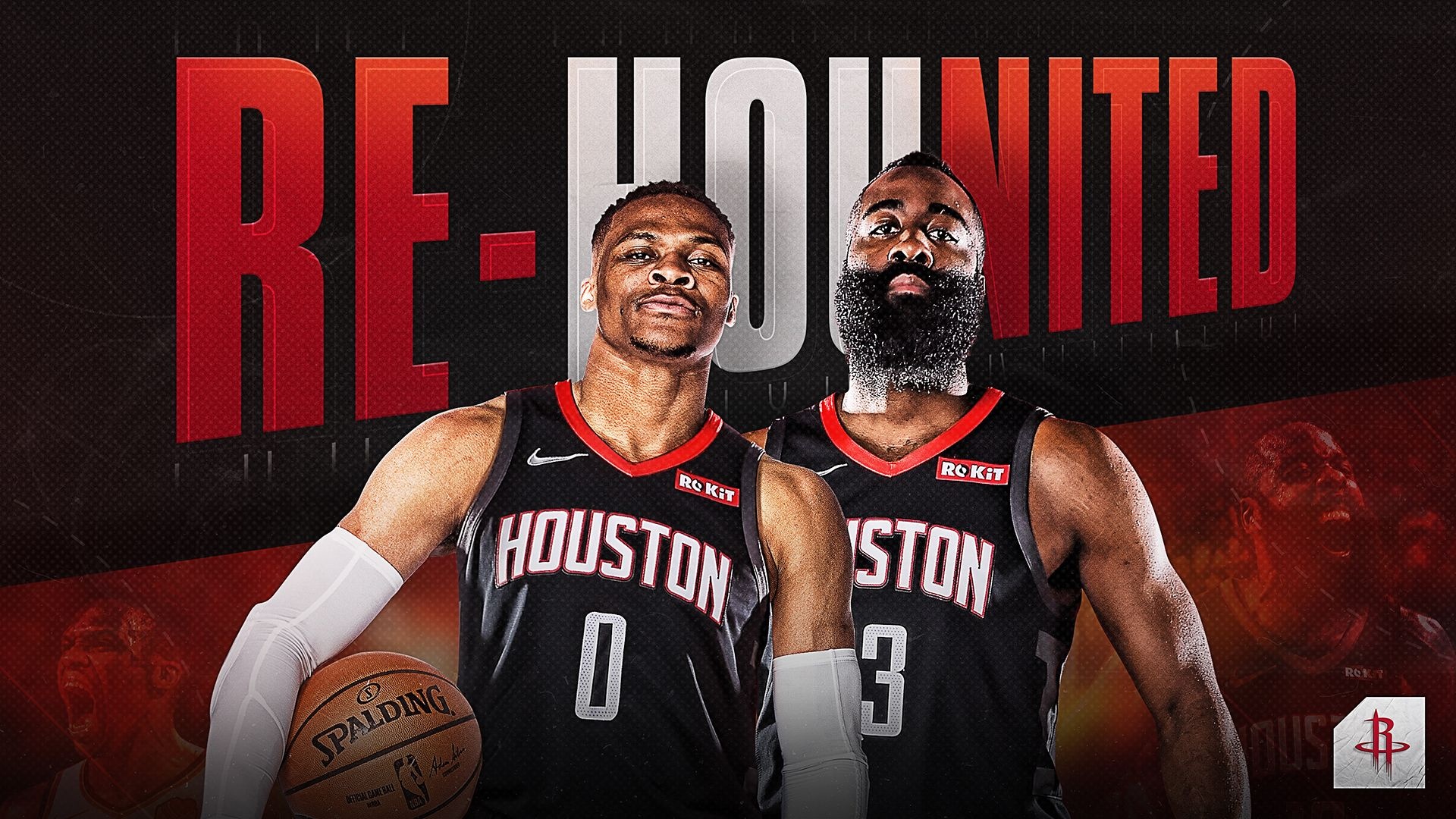 Russell Westbrook and James Harden, Houston Rockets Wallpaper, 1920x1080 Full HD Desktop