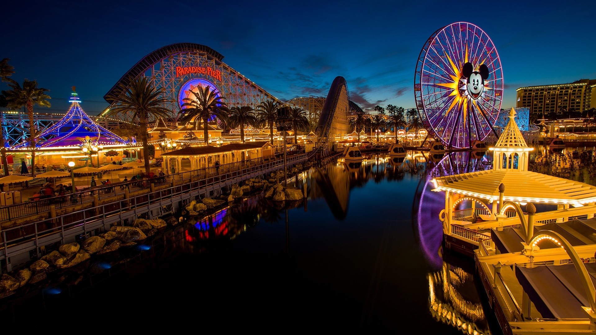 Anaheim, Travels, Disneyland park, Disney magic, 1920x1080 Full HD Desktop