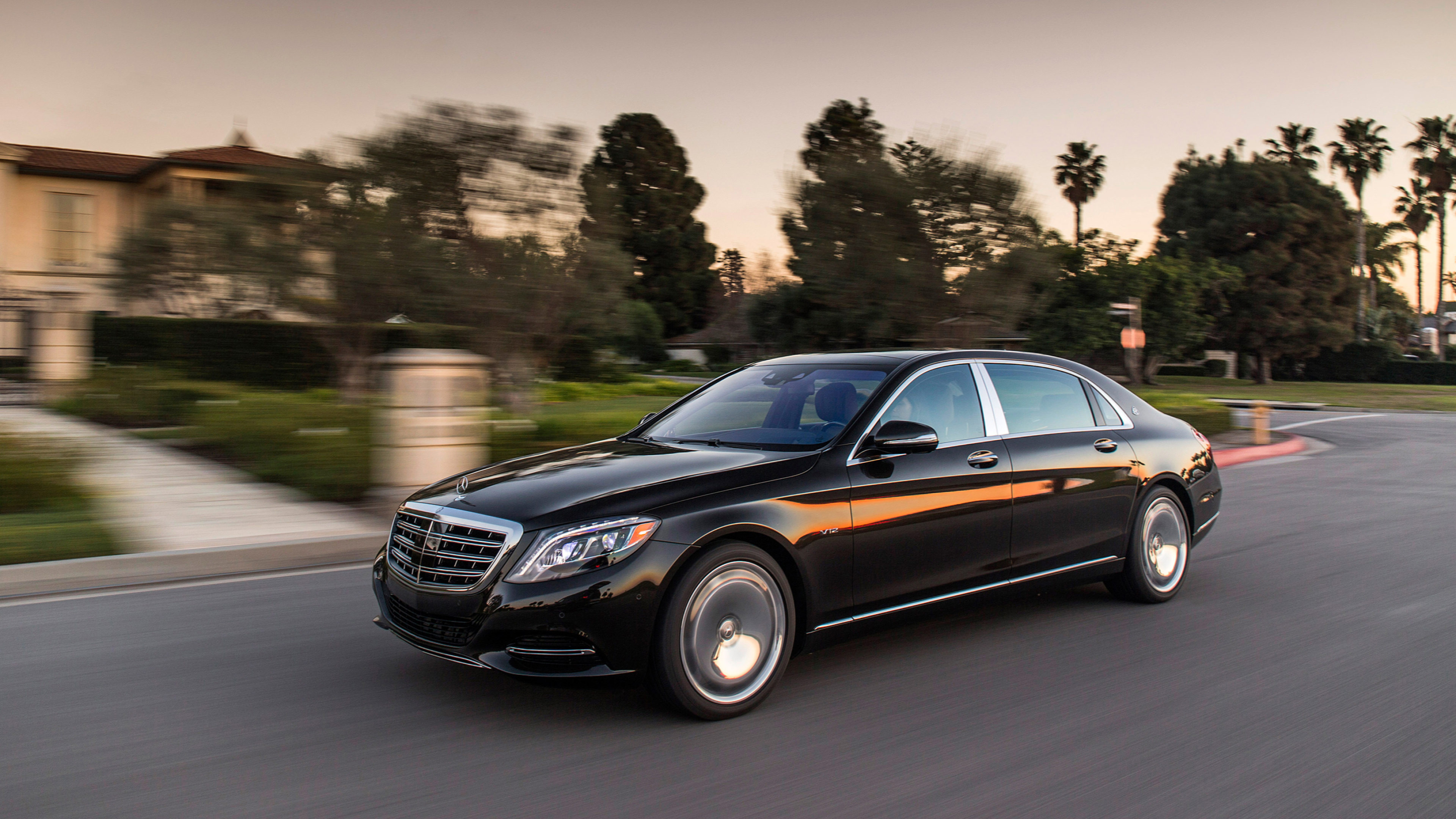 Mercedes-Benz Maybach S600, Supreme luxury, Unparalleled comfort, Cutting-edge technology, 3840x2160 4K Desktop