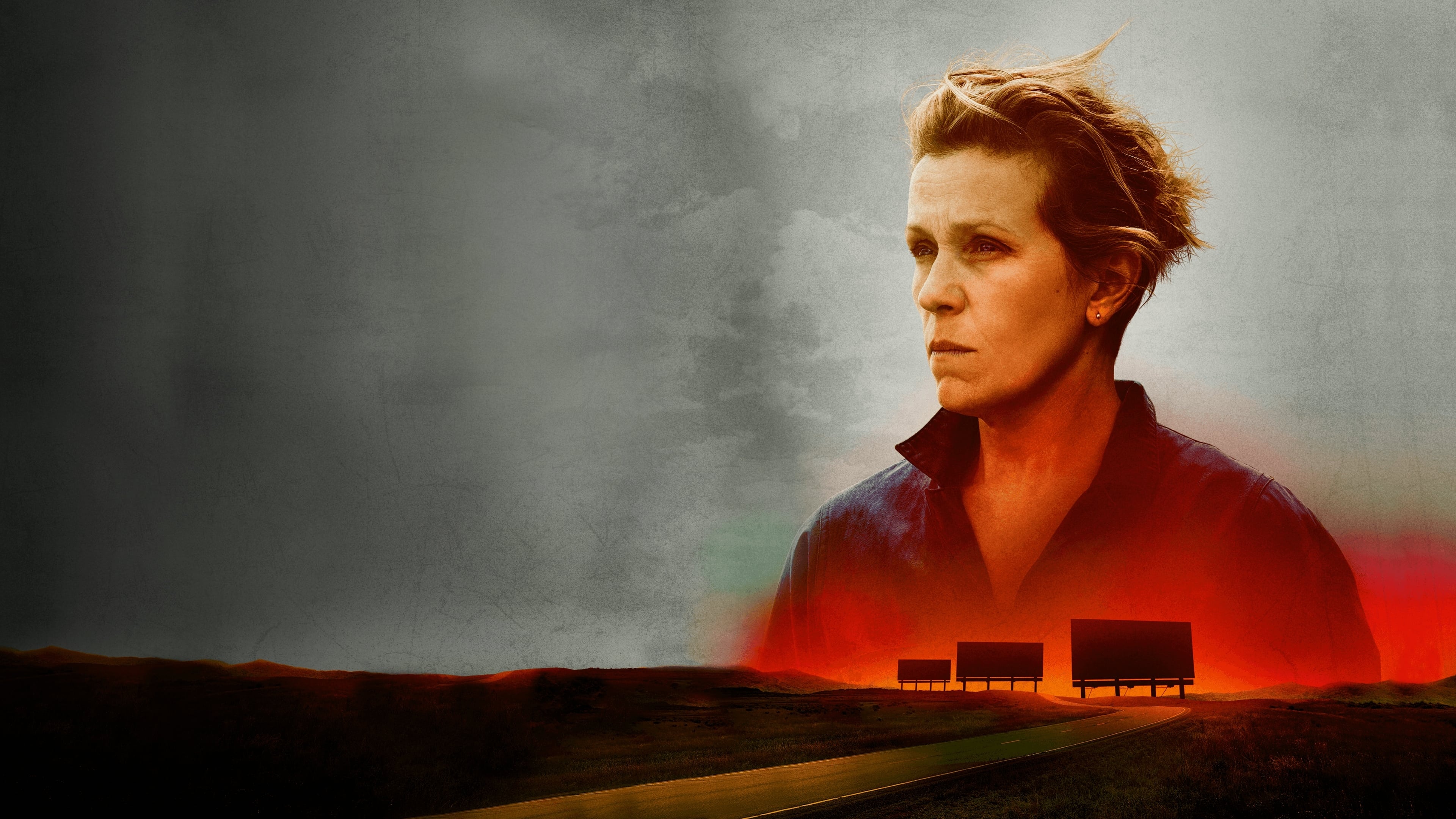 Three Billboards Outside Ebbing, Missouri, Movie, Dark comedy, Riveting plot, 3840x2160 4K Desktop