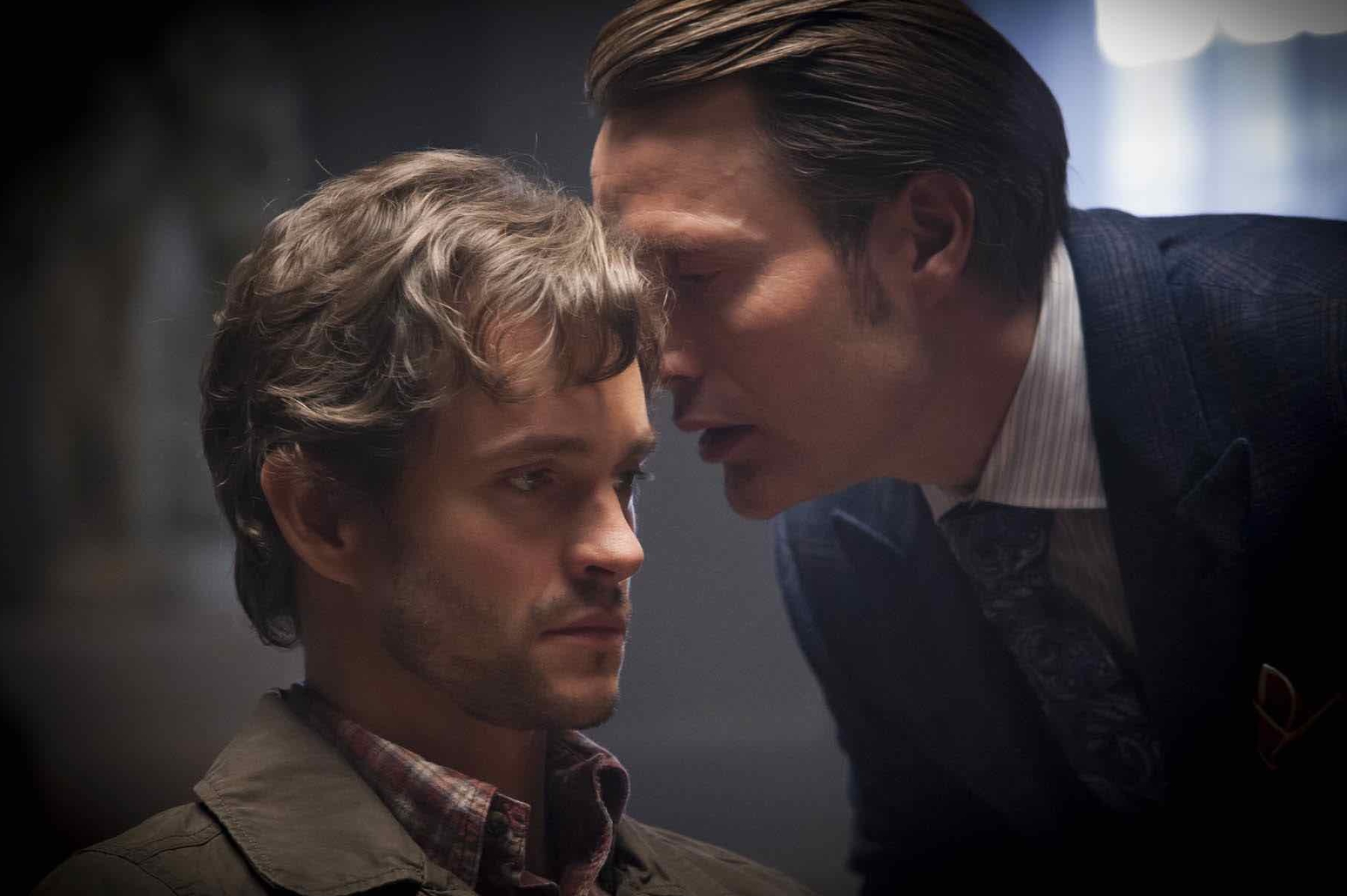 Mads Mikkelsen, Hannibal's romantic connection, TV show, Emotional depth, 2000x1340 HD Desktop