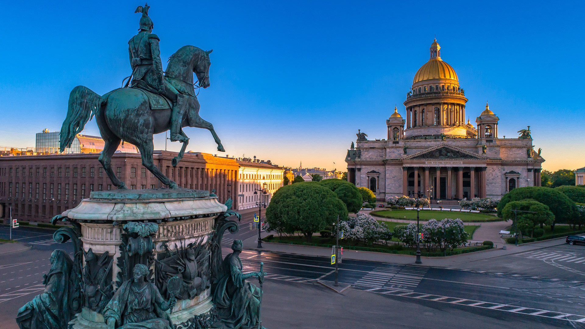 City Square, Travels, City Squares in Russia, 1920x1080 Full HD Desktop