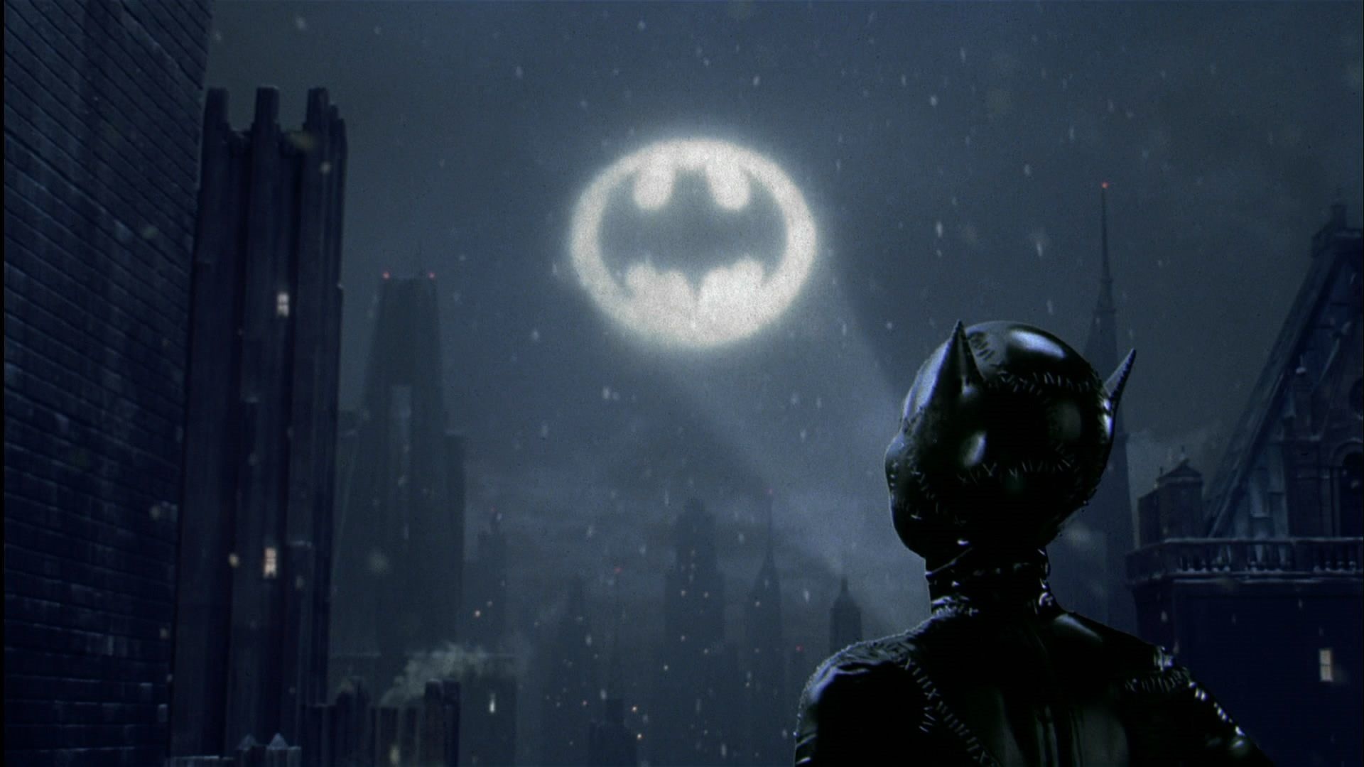 Batman Returns, Catwoman, Bat signal, 1920x1080 Full HD Desktop