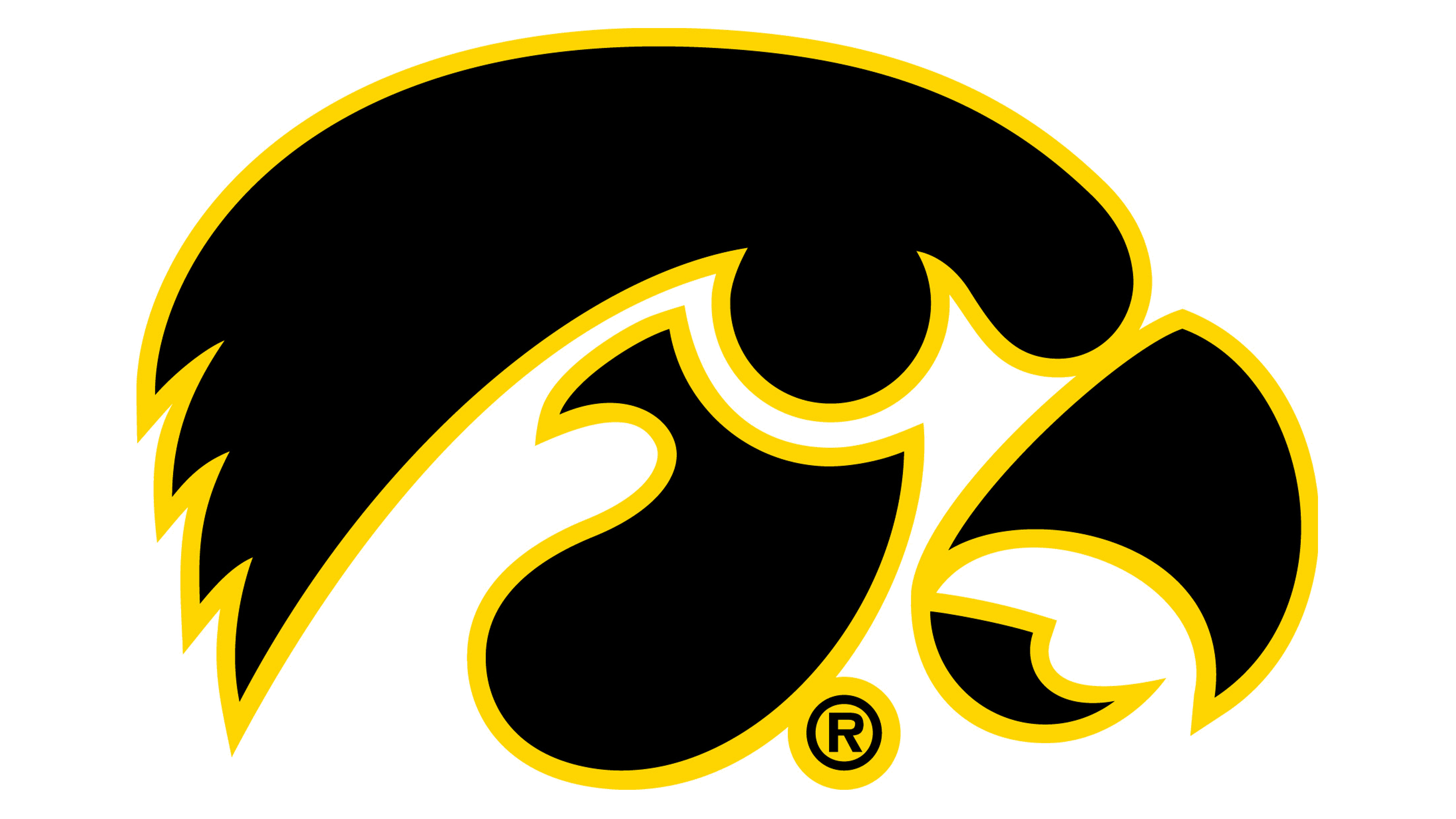 Logo, Iowa Hawkeyes Football Wallpaper, 3840x2160 4K Desktop