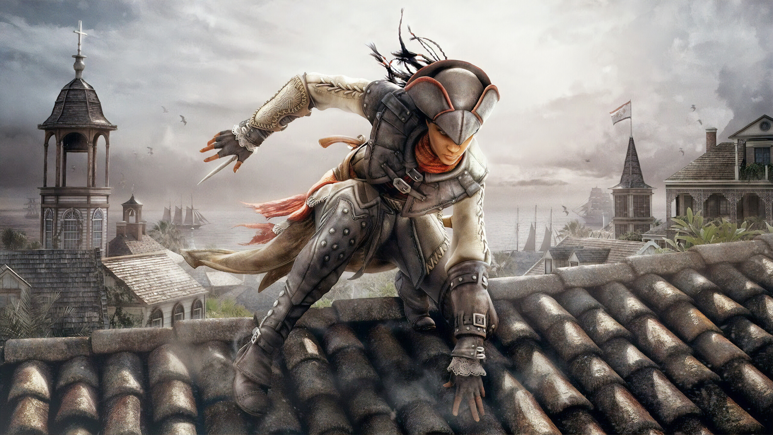 Aveline de Grandpre, Assassin's Creed Wallpaper, 2560x1440 HD Desktop