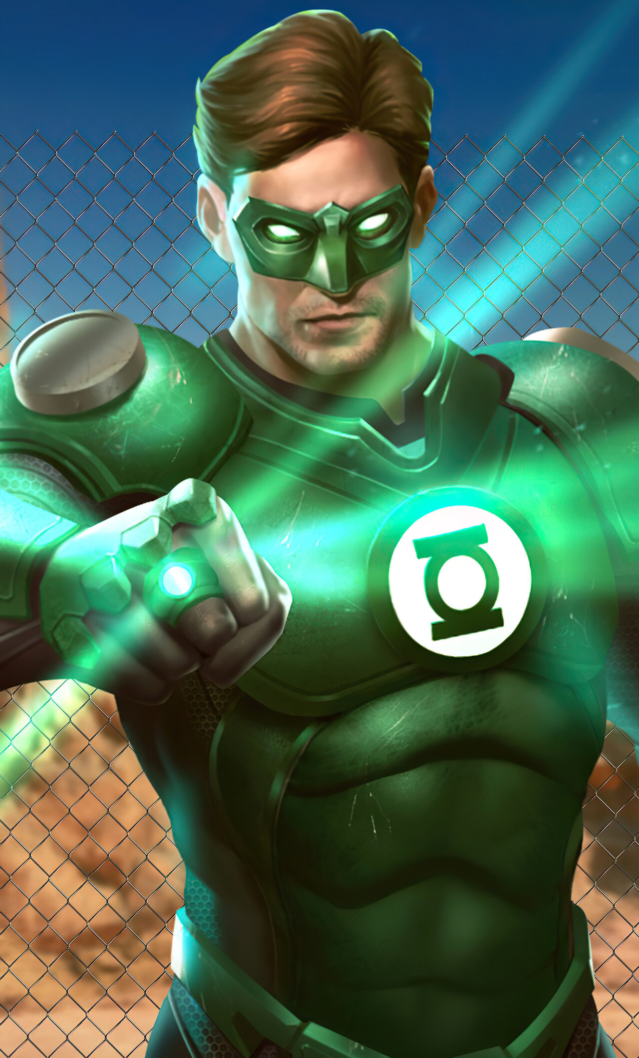 Injustice 2 Game, Green Lantern Character, iPhone 6 Wallpaper, HD 4K Image, 1280x2120 HD Phone