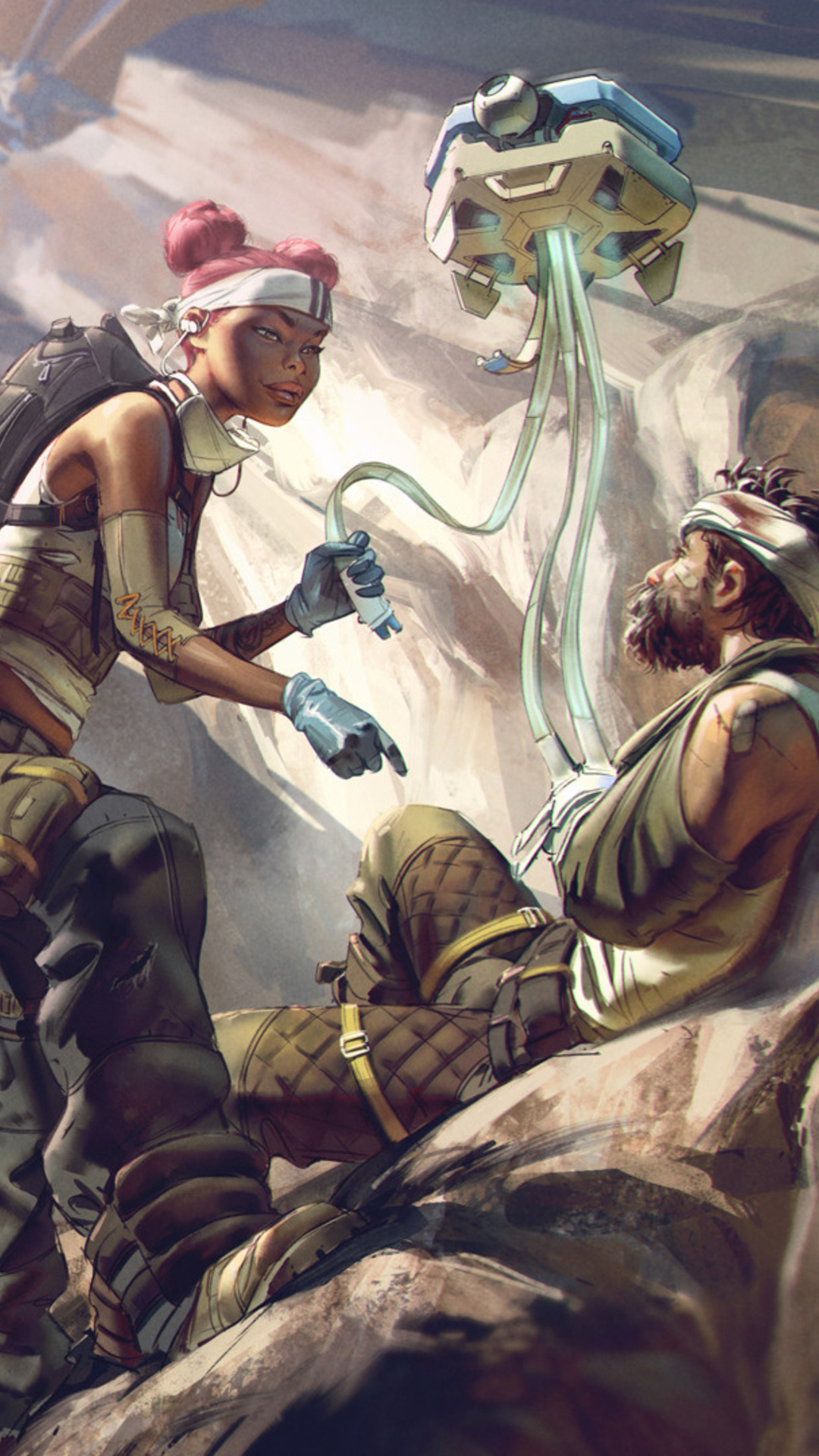 Apex Legends, Artistic brilliance, Stunning iPhone wallpapers, Gaming excellence, 1080x1920 Full HD Phone