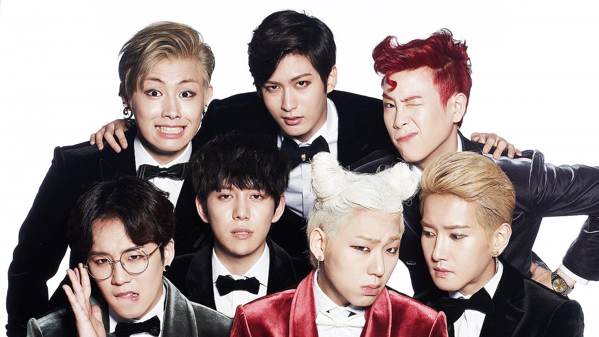 Block B, Boy band sensation, Colorful backgrounds, Catchy tunes, 1920x1080 Full HD Desktop