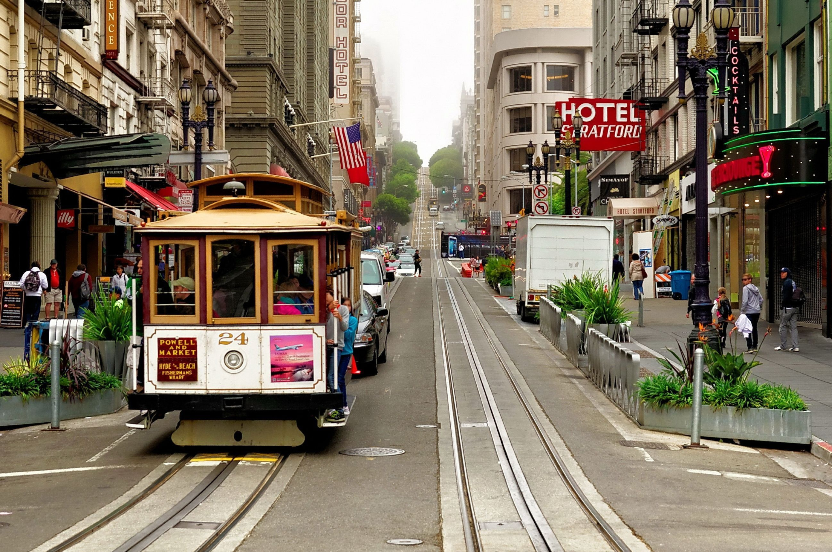 Cable Car, San Francisco Wallpaper, 2890x1920 HD Desktop