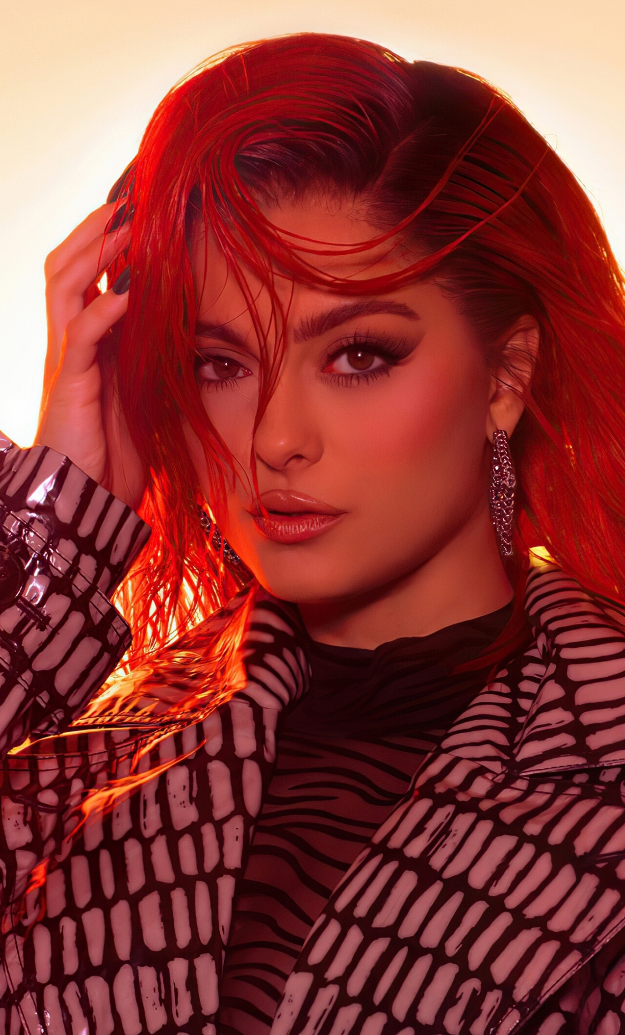 Bebe Rexha, Beautiful singer wallpaper, iPhone 6 Plus, HD image, 1280x2120 HD Phone