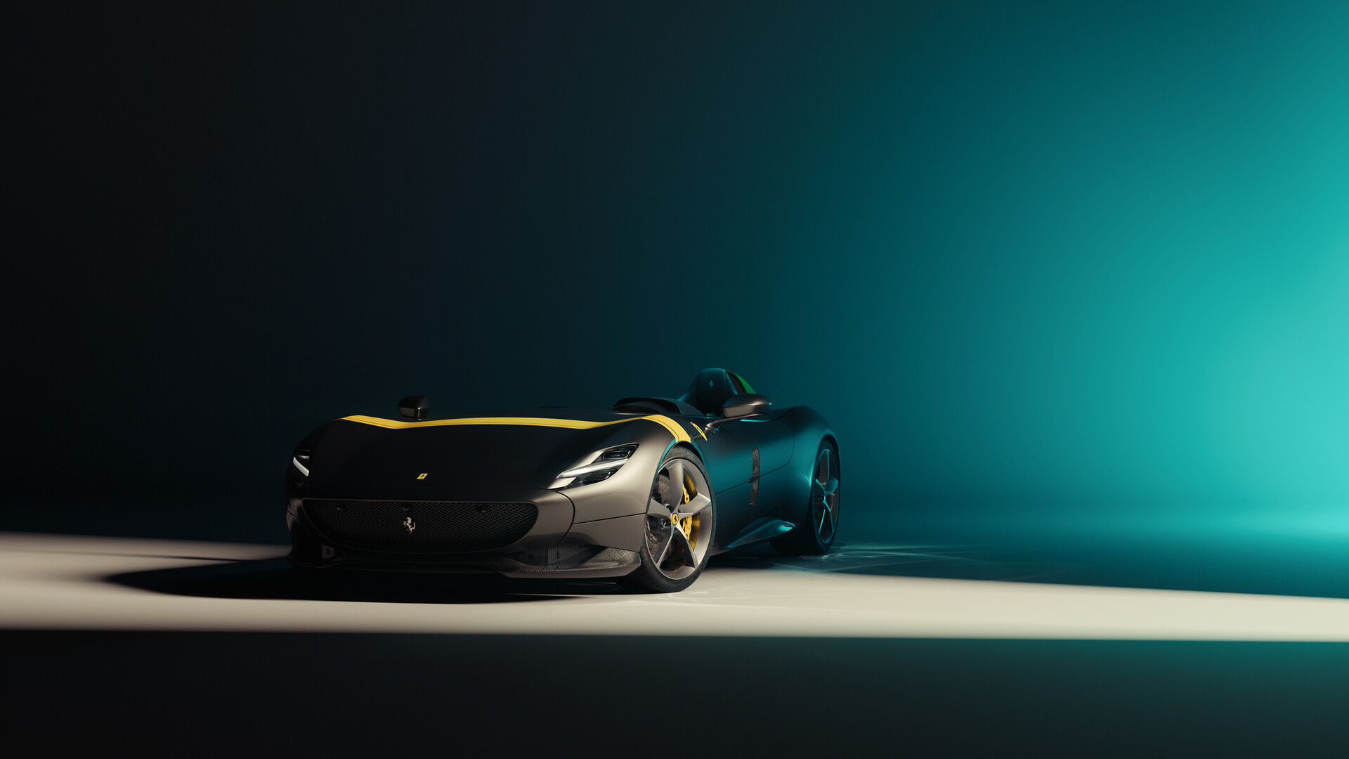 Ferrari Monza, Auto artistry, Breathtaking design, Impeccable craftsmanship, 1920x1080 Full HD Desktop