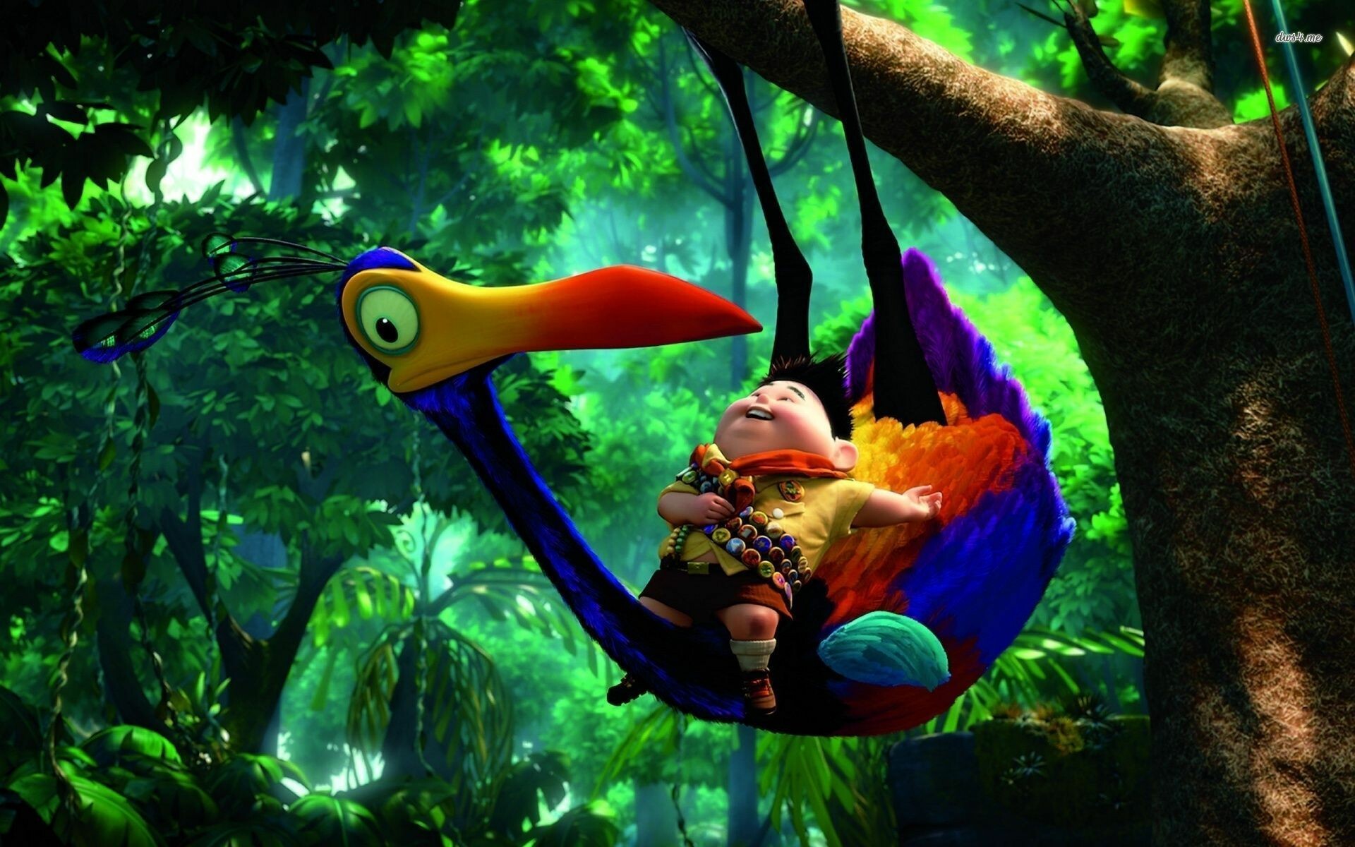 Kevin and Russel, Up Wallpaper, 1920x1200 HD Desktop