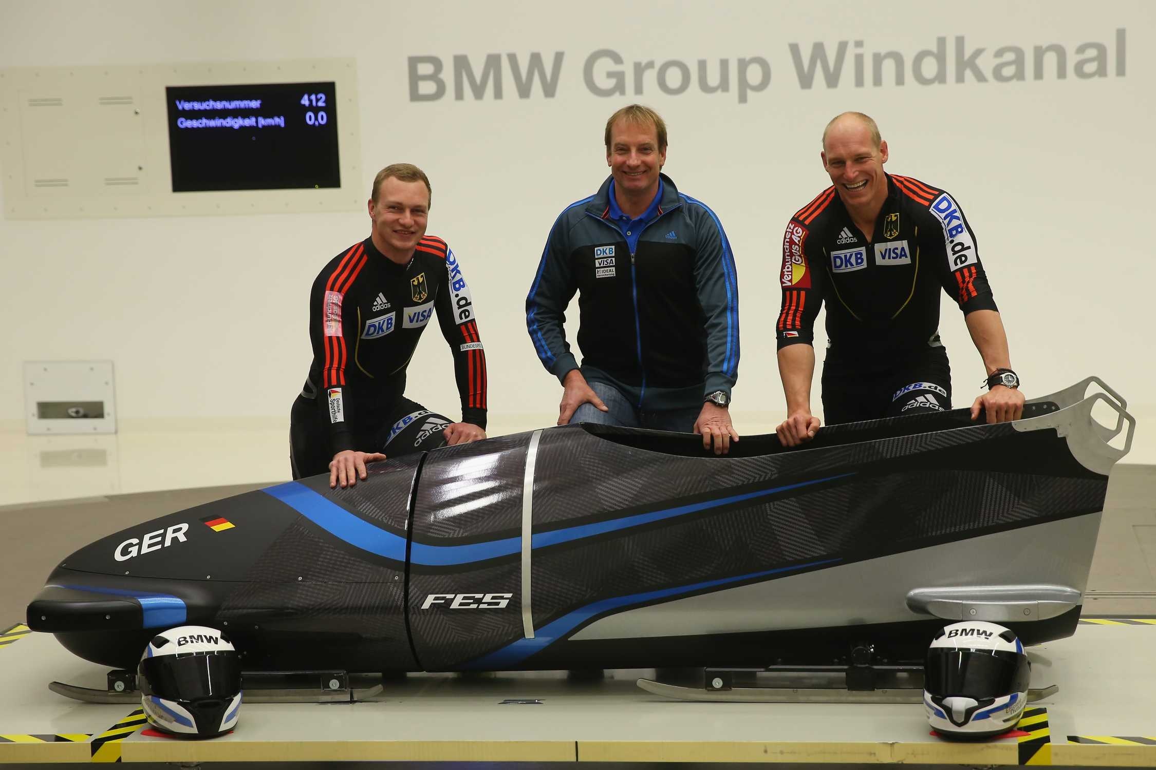 Francesco Friedrich, Team Germany photo, Head coach Christopg Langen, Aerodynamicist Norbert Gruen, 2250x1500 HD Desktop
