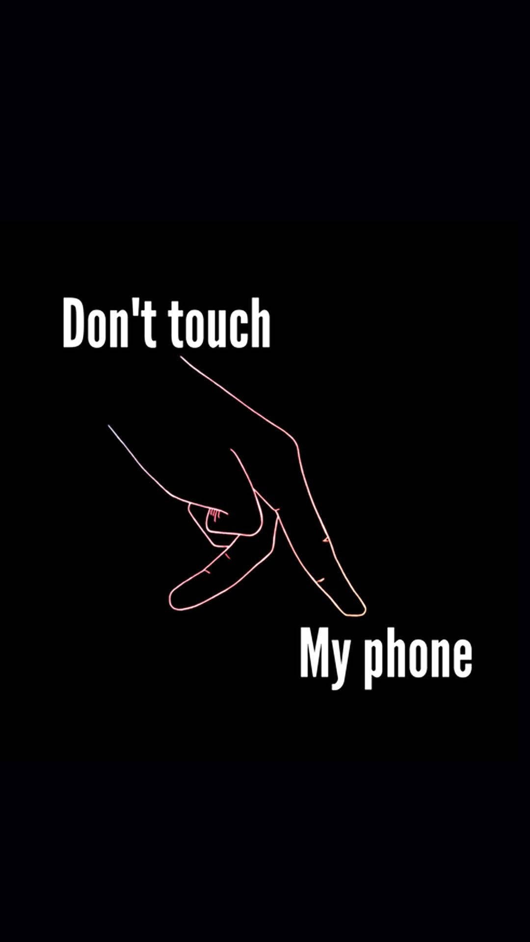 Bold Announcement, Humor Statement, Privacy Shield, In-your-face Message, Alert, 1080x1920 Full HD Phone
