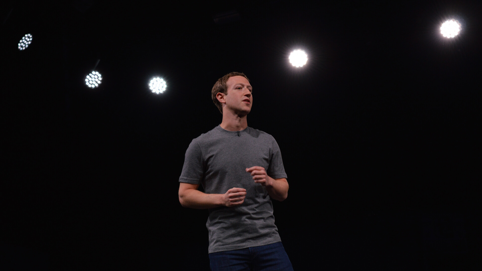 Mark Zuckerberg, Facebook building, Future talks, Oculus headsets, 1920x1080 Full HD Desktop