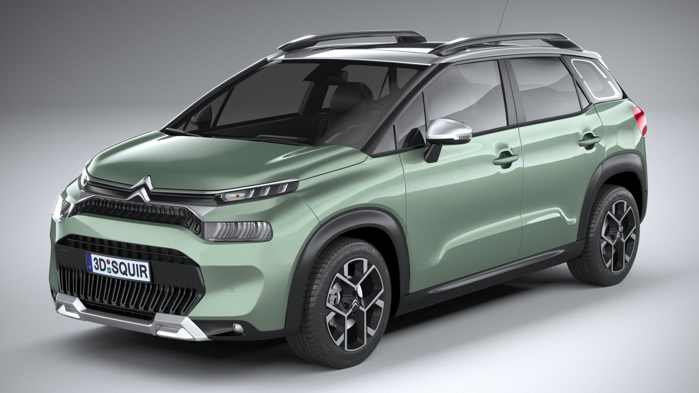 Citroen C3 Aircross, 2022 model, Sleek exterior, Spacious interior, 2400x1350 HD Desktop