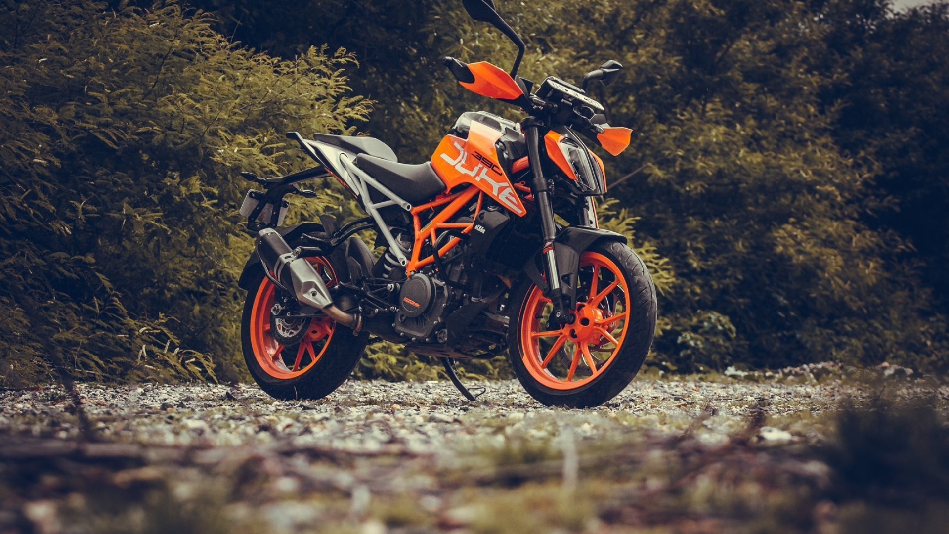 KTM 390 Duke, 2017 Duke wallpapers, High-performance bike, Exciting features, 1920x1080 Full HD Desktop