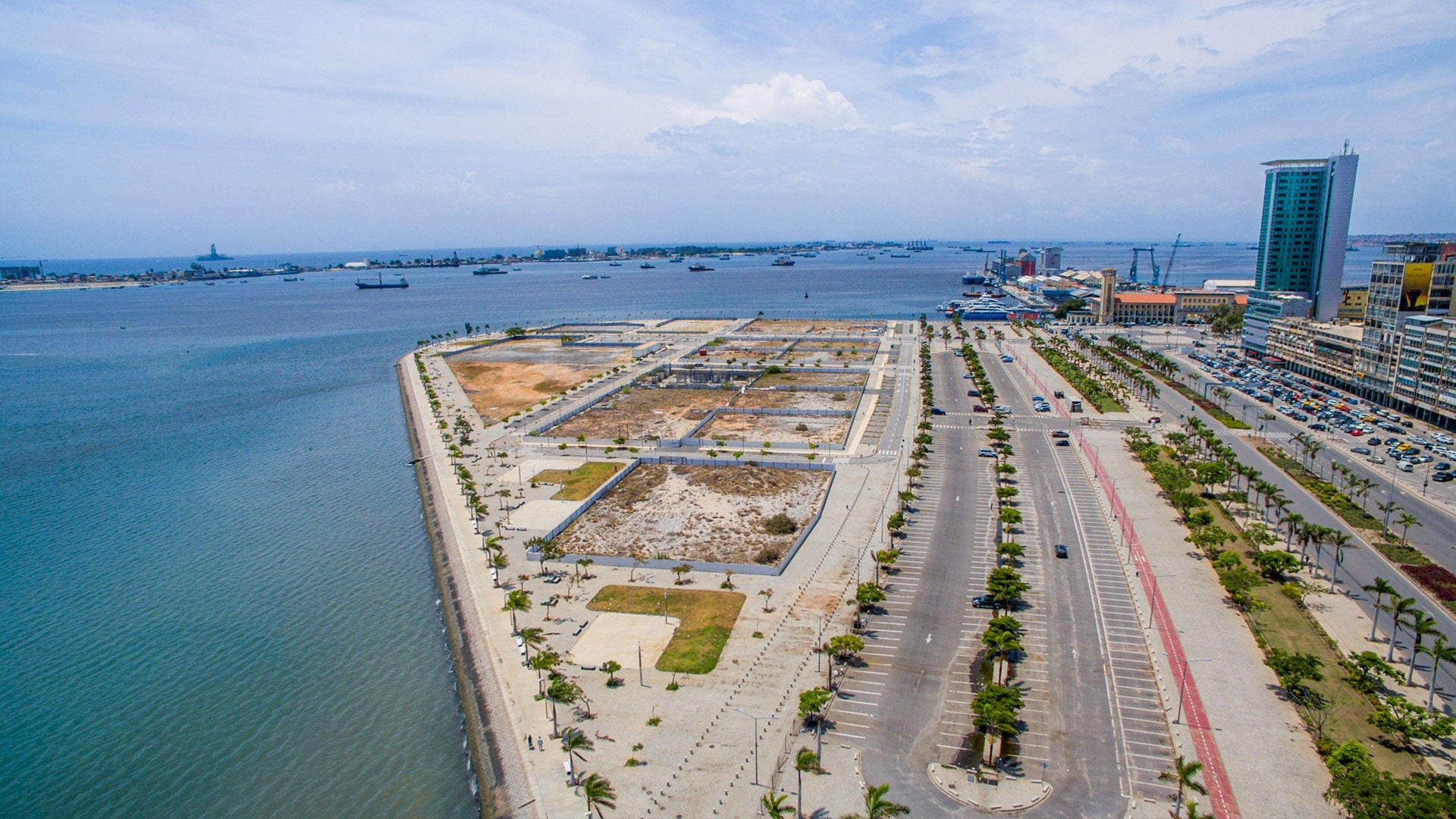 Luanda, Waterfront paradise, Luanda Bay, Real estate showcase, 1920x1080 Full HD Desktop