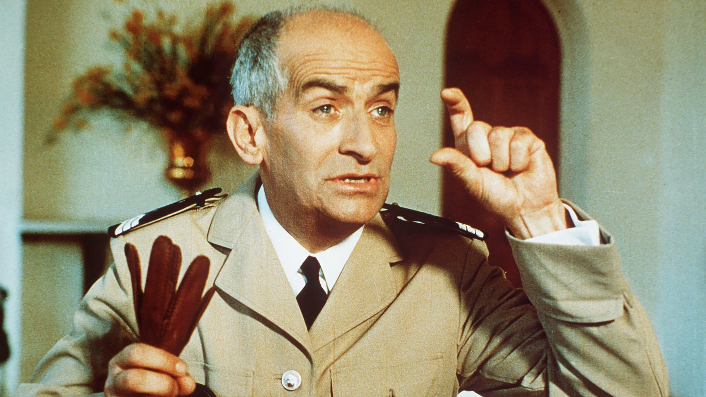 Louis de Funes, Movies, Films against lockdown, 2330x1310 HD Desktop