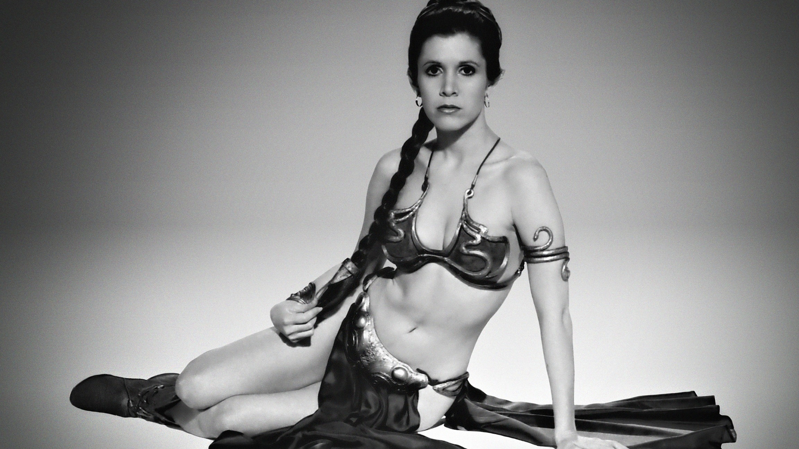 Carrie Fisher, Wallpaper 76613, 2560x1440 HD Desktop