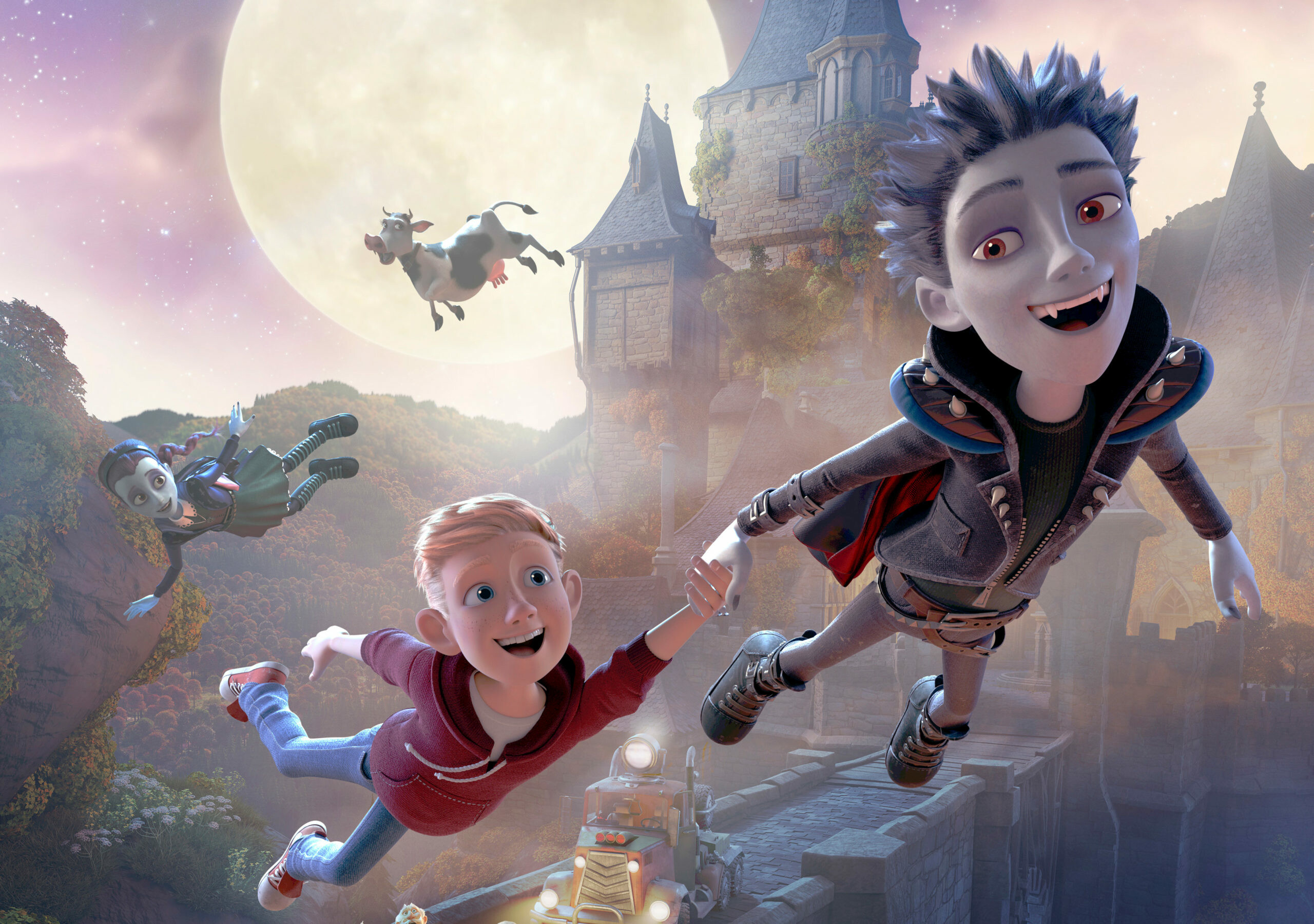 The Little Vampire 3D, Animated film, Entertaining adventure, 4K wallpaper, 2560x1800 HD Desktop