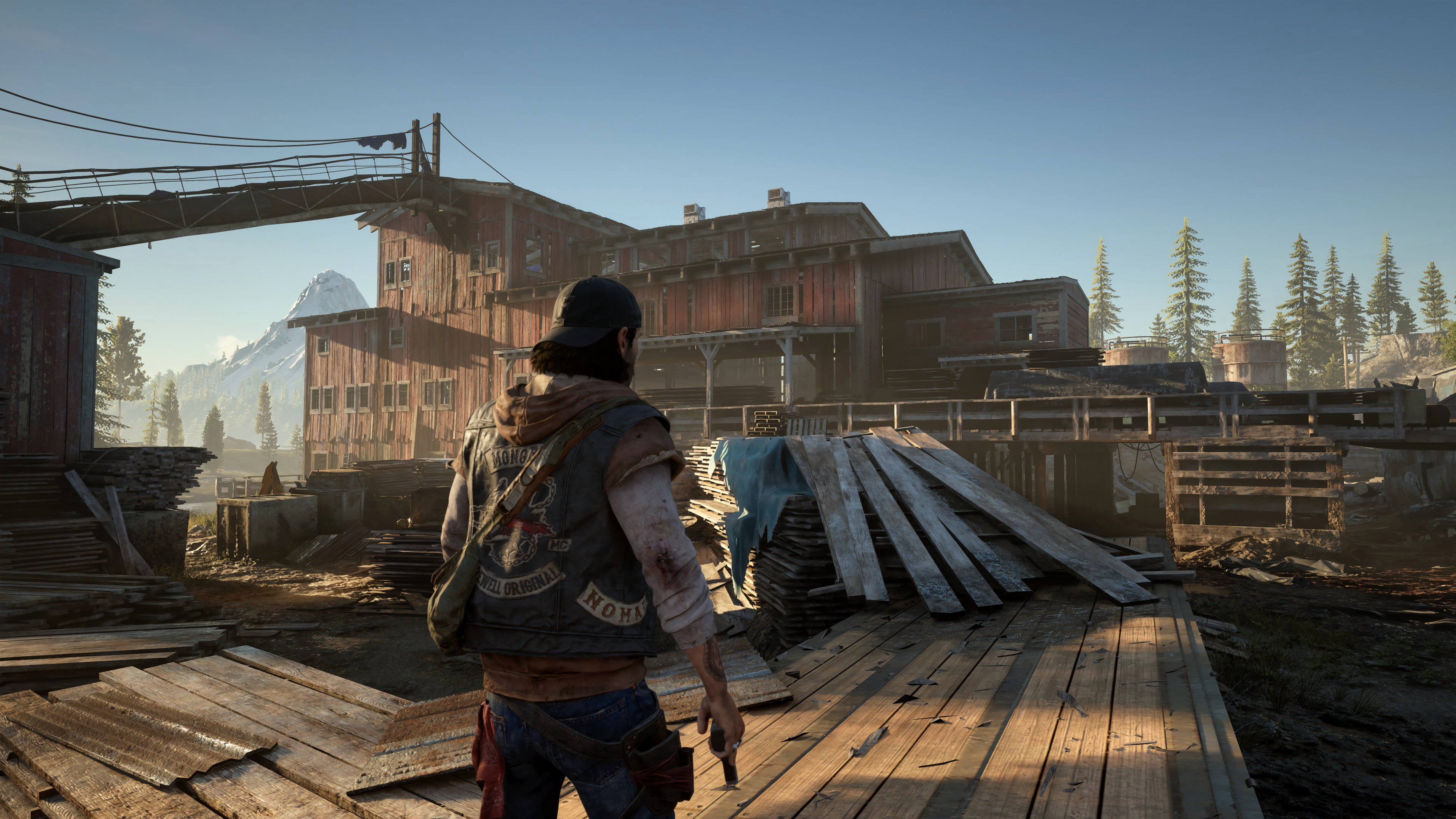 Deacon St. John, Old Sawmill, Mongrels MC vest, 4K Desktop wallpaper
